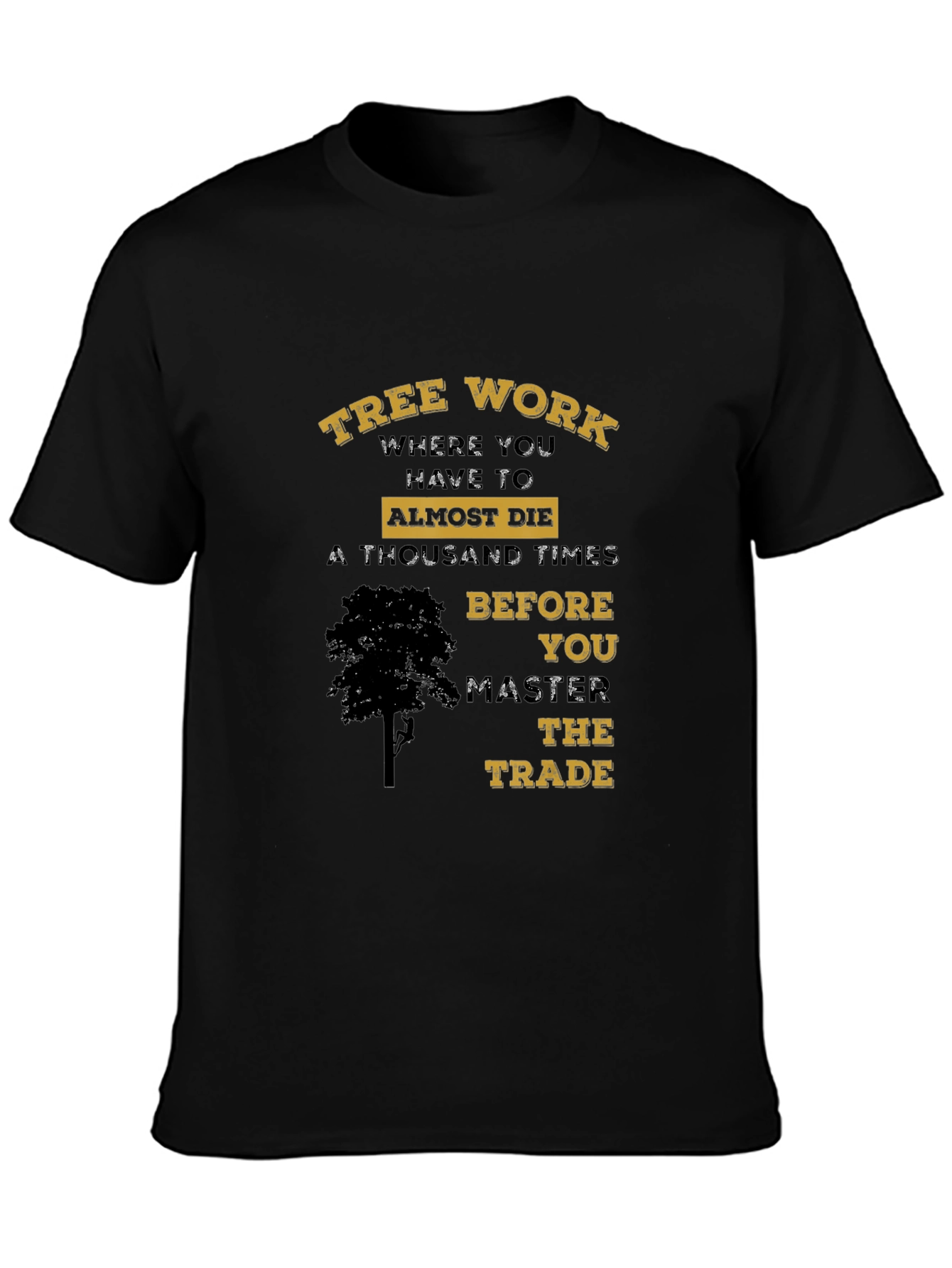Tree Work Graphic T-Shirt