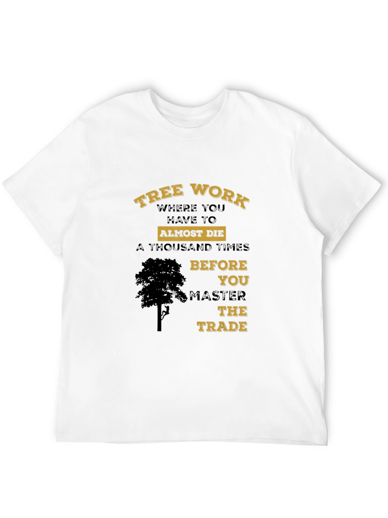 Tree Work Graphic T-Shirt