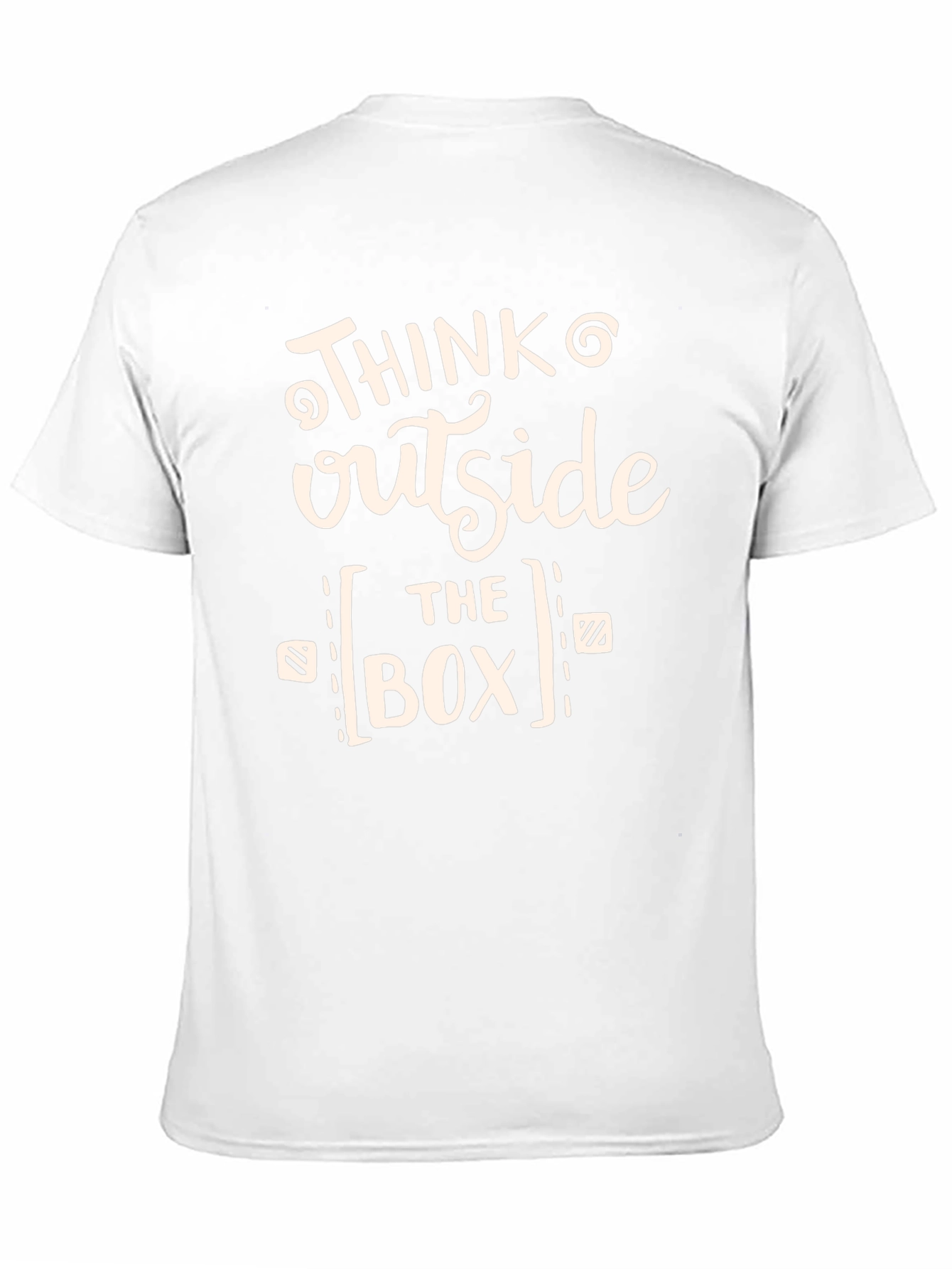 Think Outside the Box Graphic Tee - Black