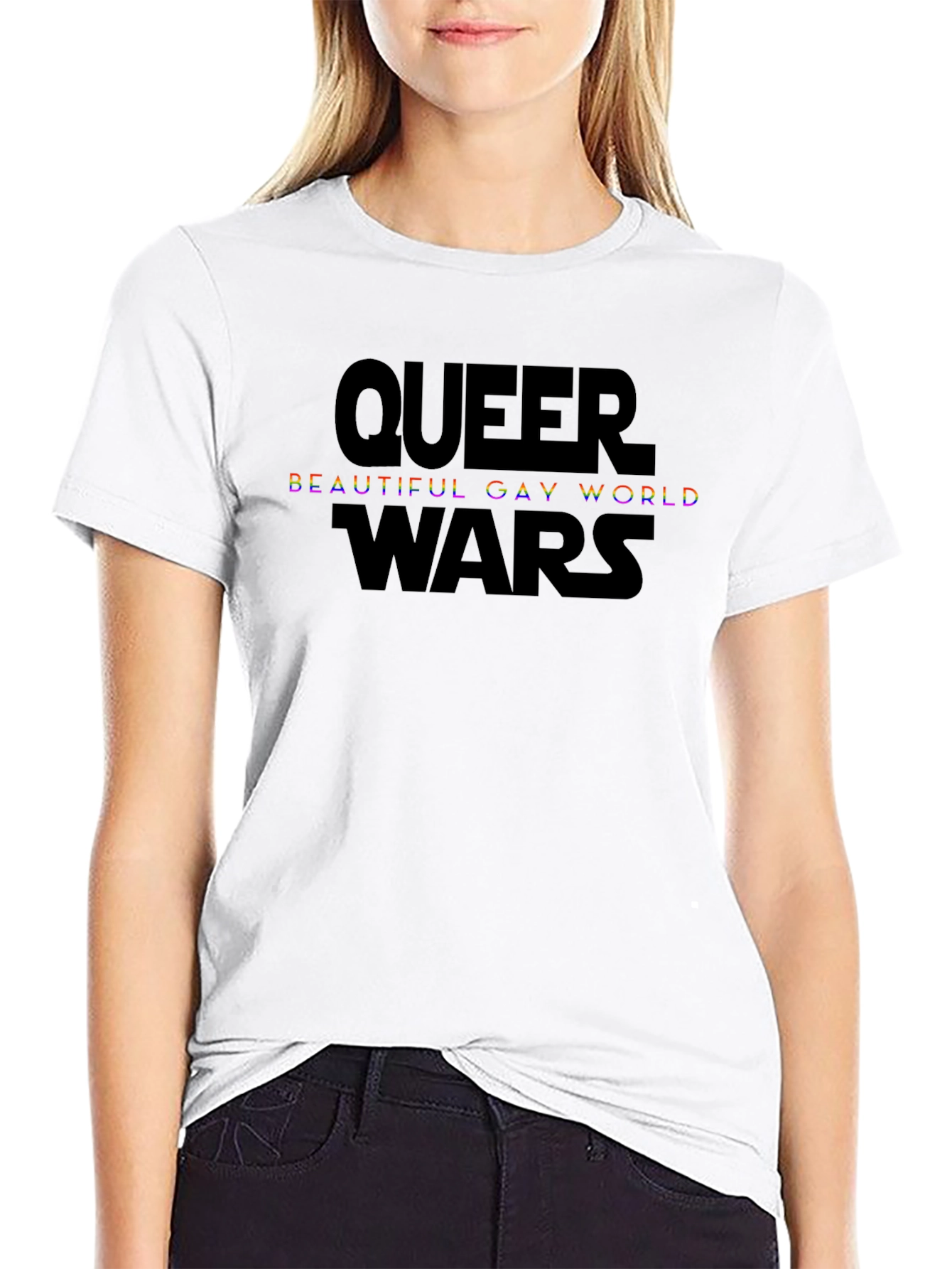 Queer Beautiful Gay World Wars Graphic Tee