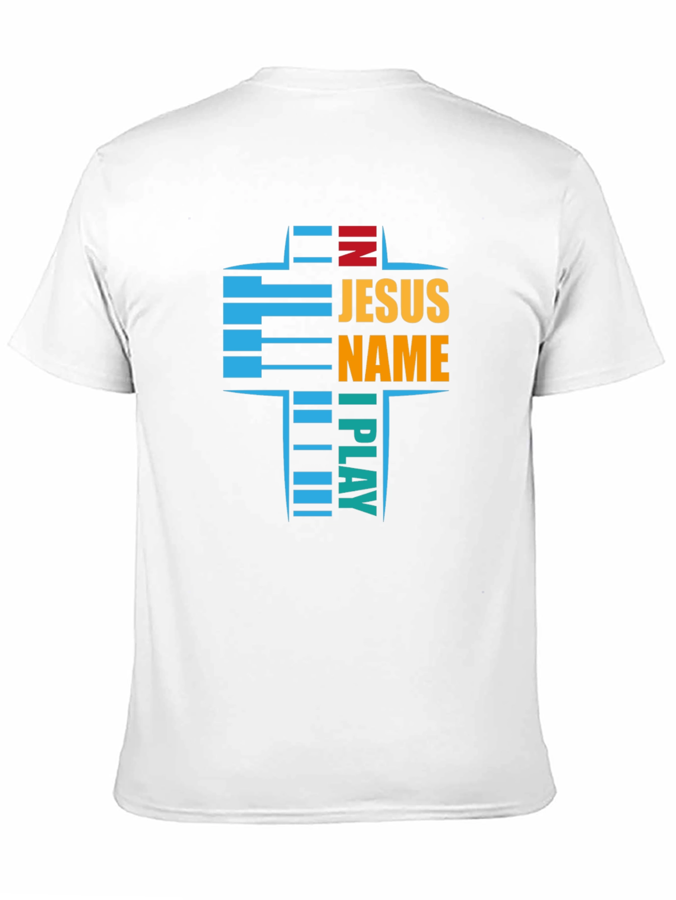 In Jesus Name I Play Graphic T-Shirt