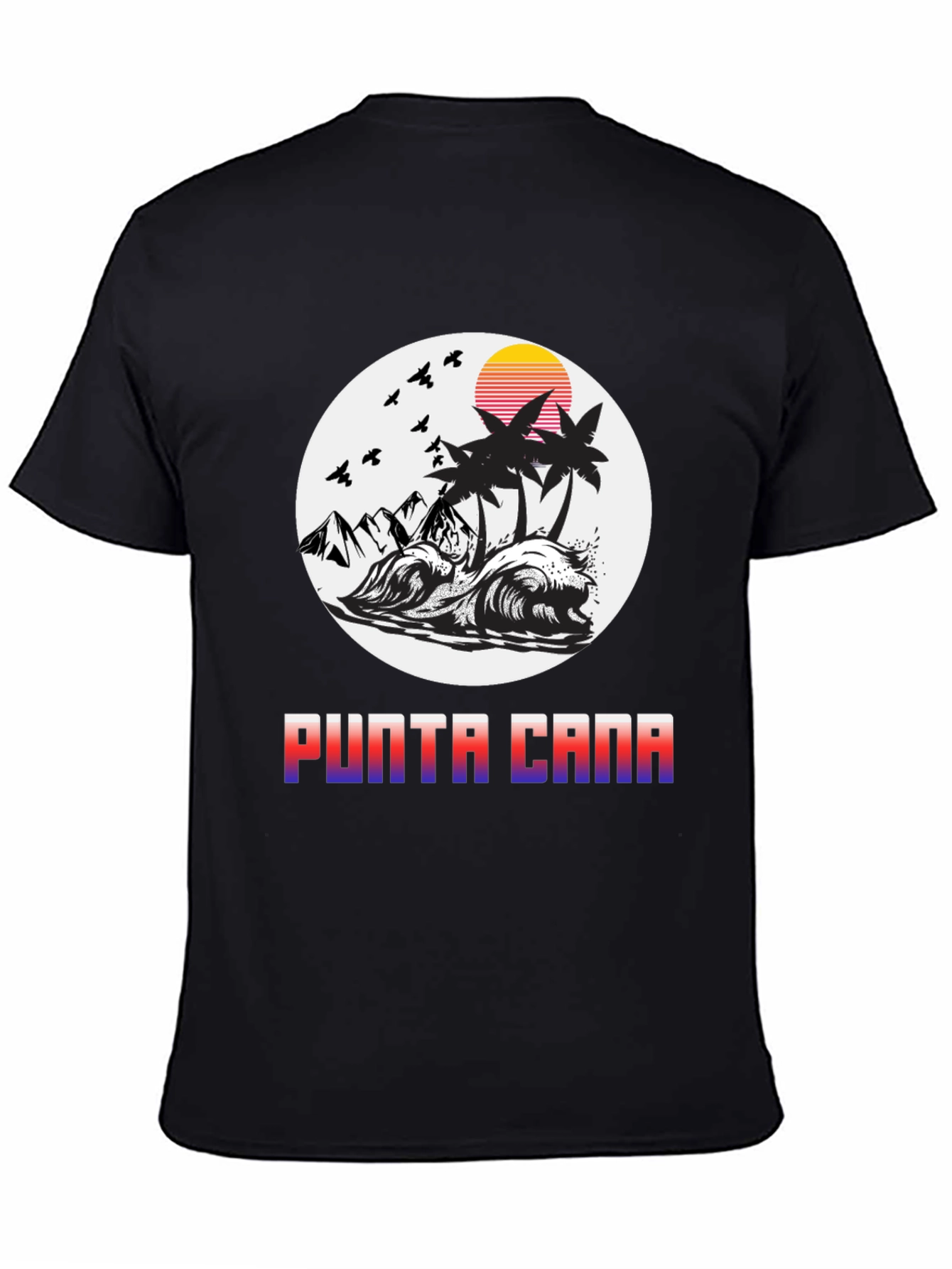 Punta Cana Tropical Graphic T-Shirt