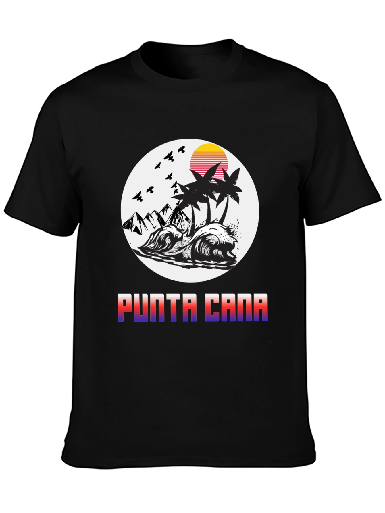 Punta Cana Tropical Graphic T-Shirt