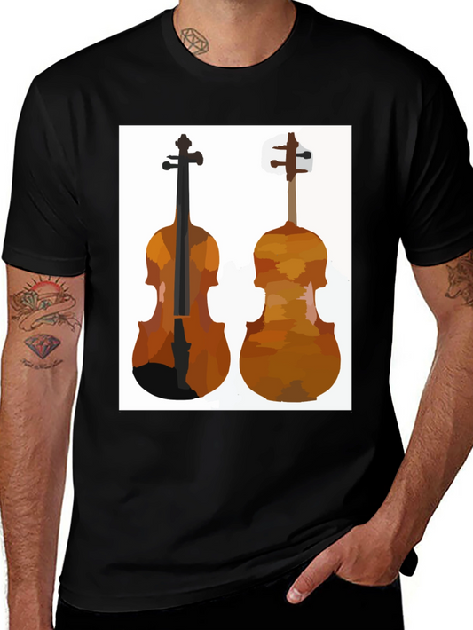 Violin Graphic Tee - Musicians Style