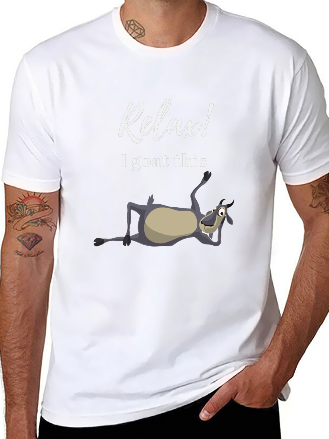 Relax I Goat This T-Shirt - Funny Casual Tee