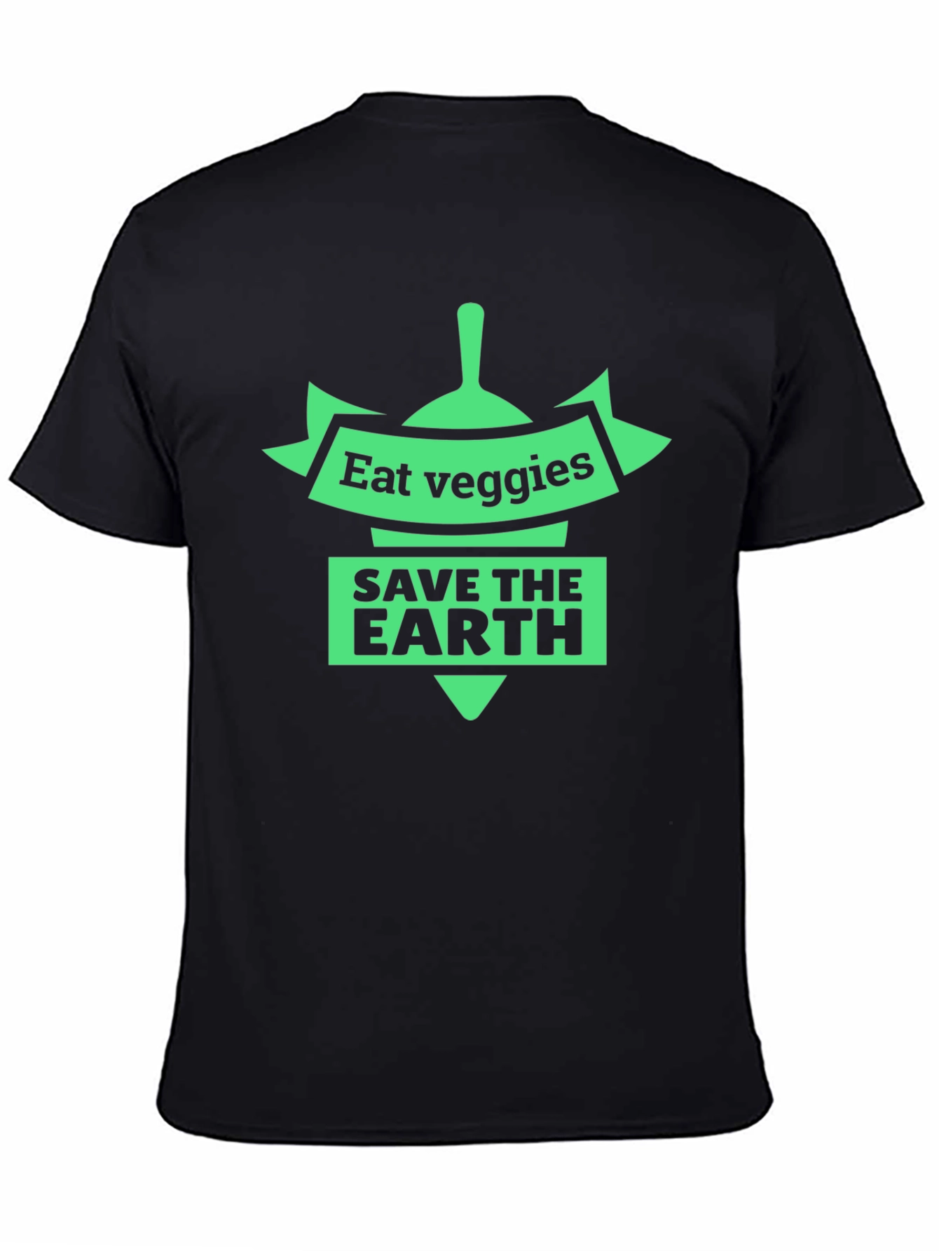 Eat Veggies Save The Earth Graphic Tee