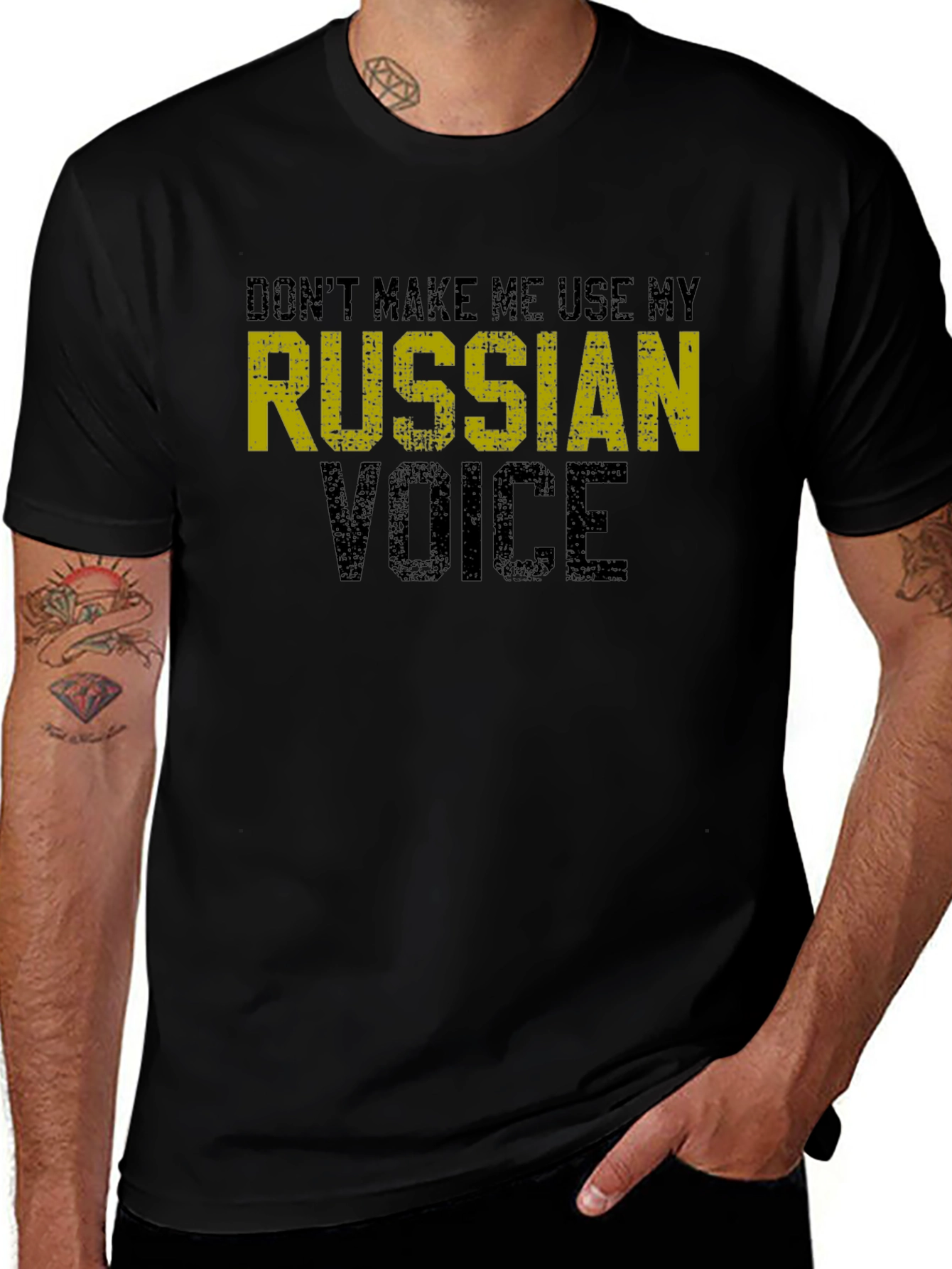 Dont Make Me Use My Russian Voice T-Shirt