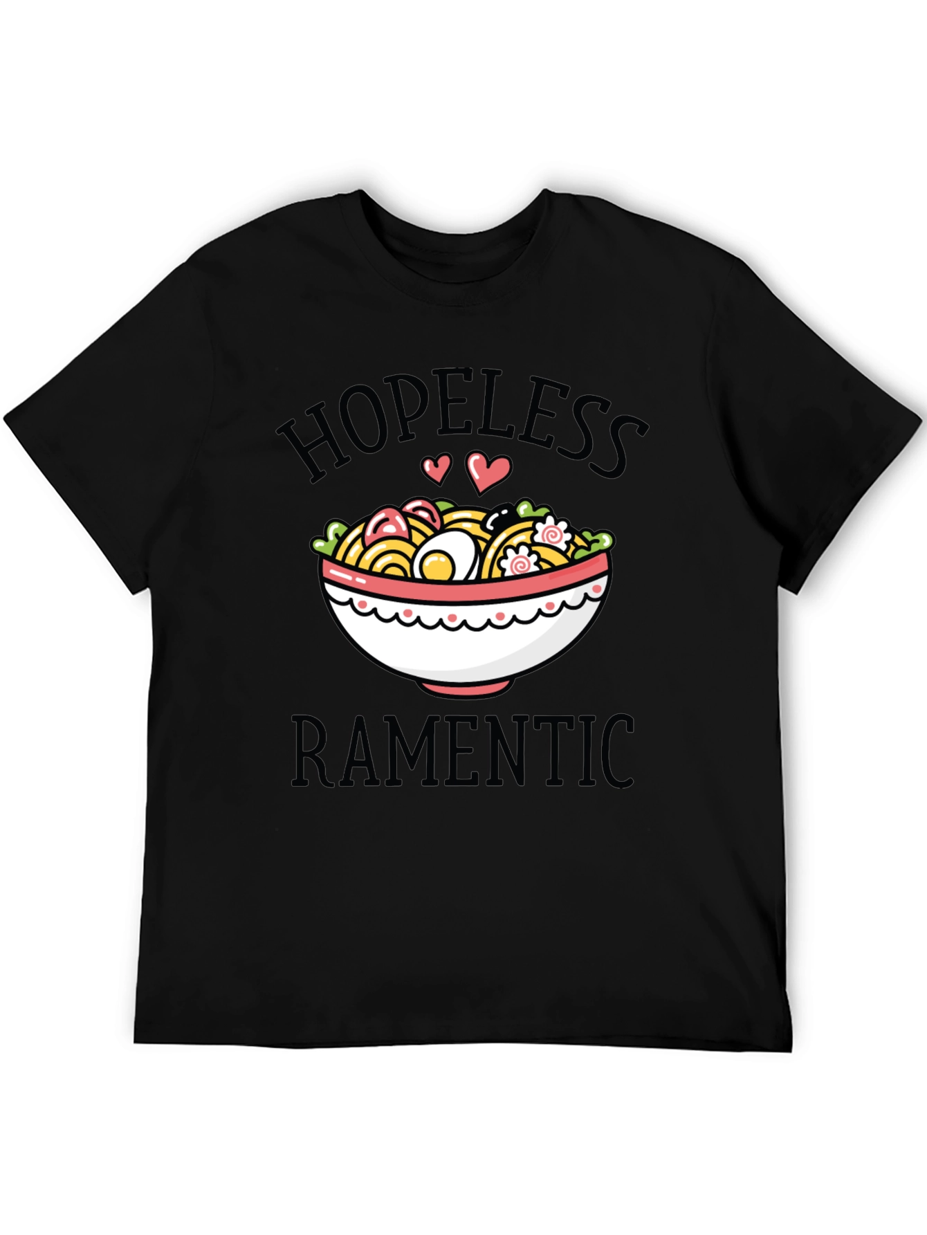 Hopeless Ramentic Graphic Tee - Ramen Lover Shirt