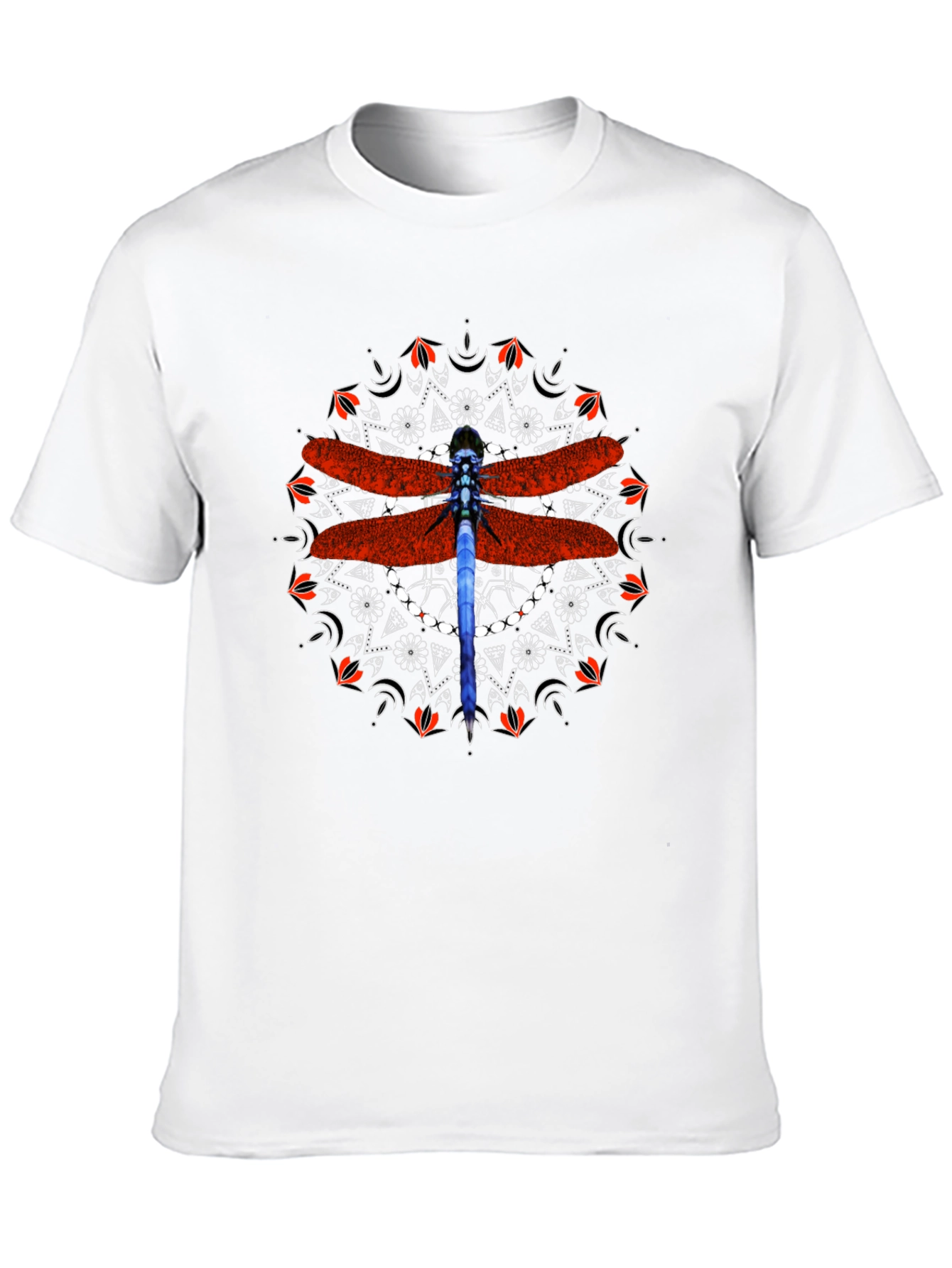 Dragonfly Mandala Graphic Tee