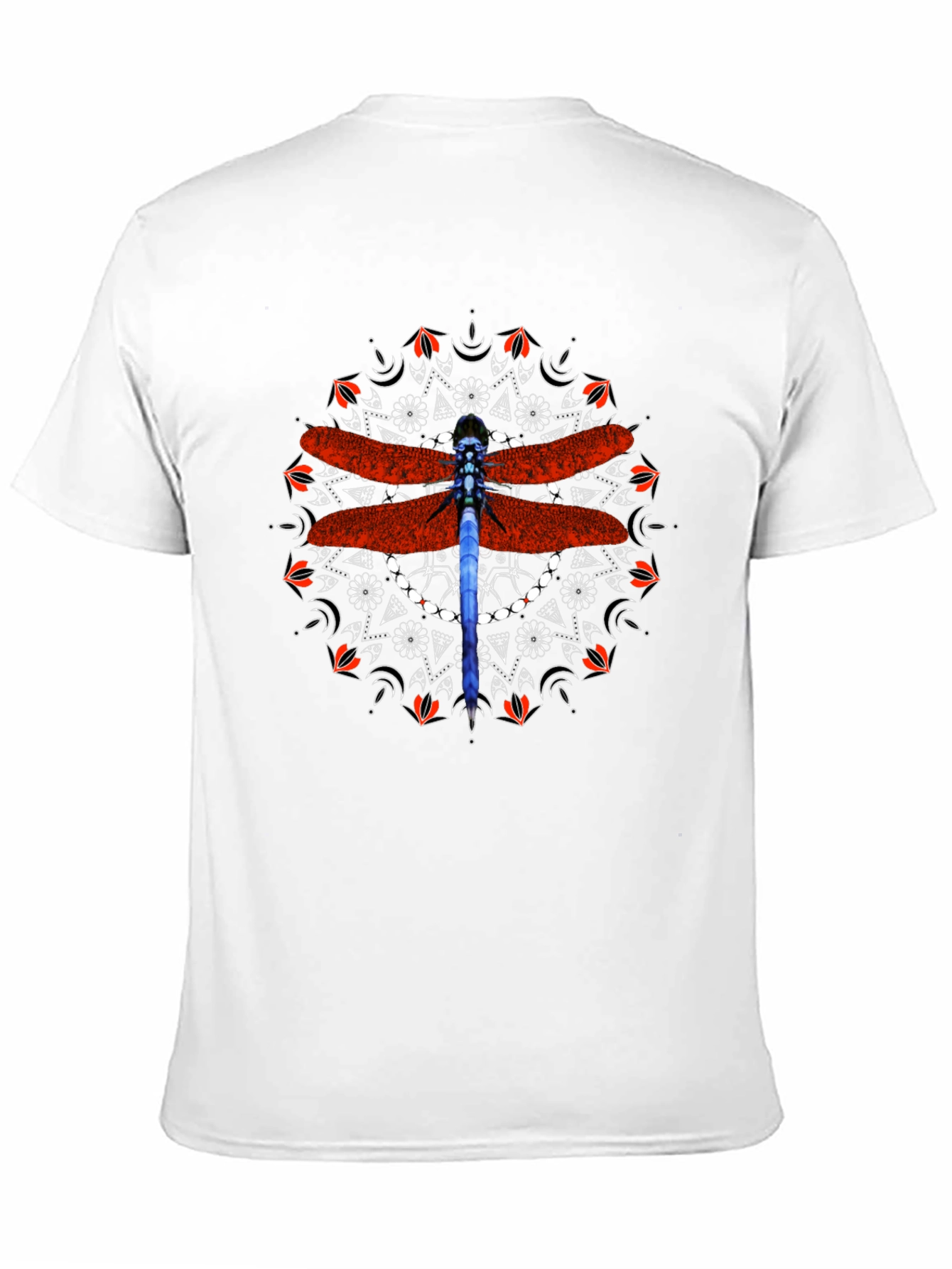 Dragonfly Mandala Graphic Tee