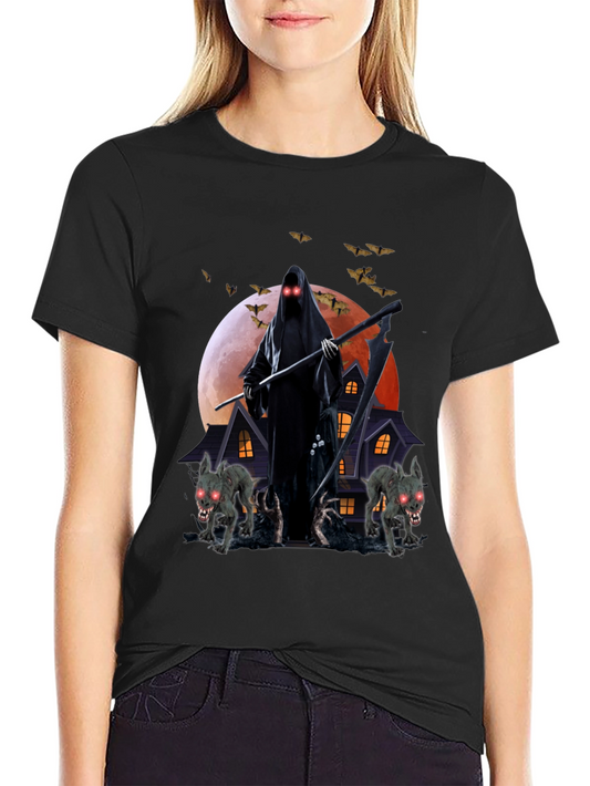 Grim Reaper Halloween T-Shirt