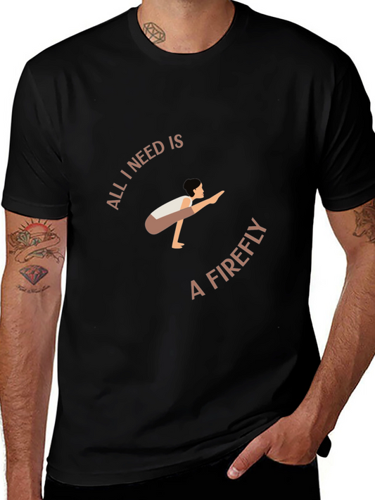 Yoga Firefly Graphic T-Shirt - Relaxed Fit