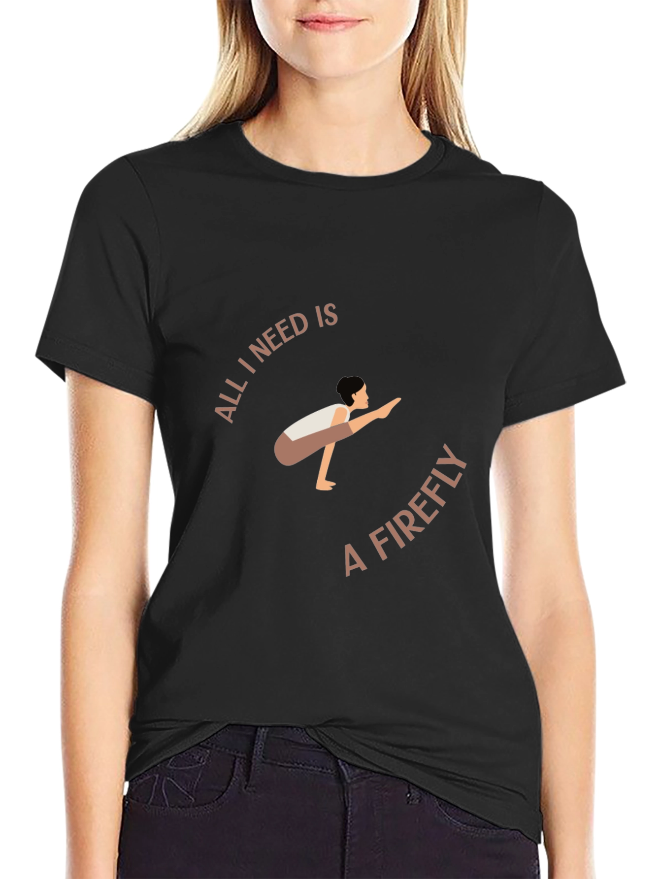 Yoga Firefly Graphic T-Shirt - Relaxed Fit