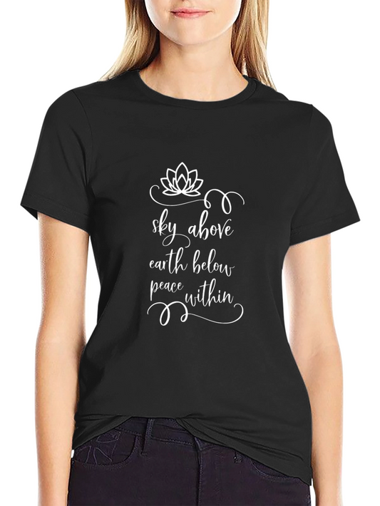 Sky Above Earth Below Graphic T-Shirt