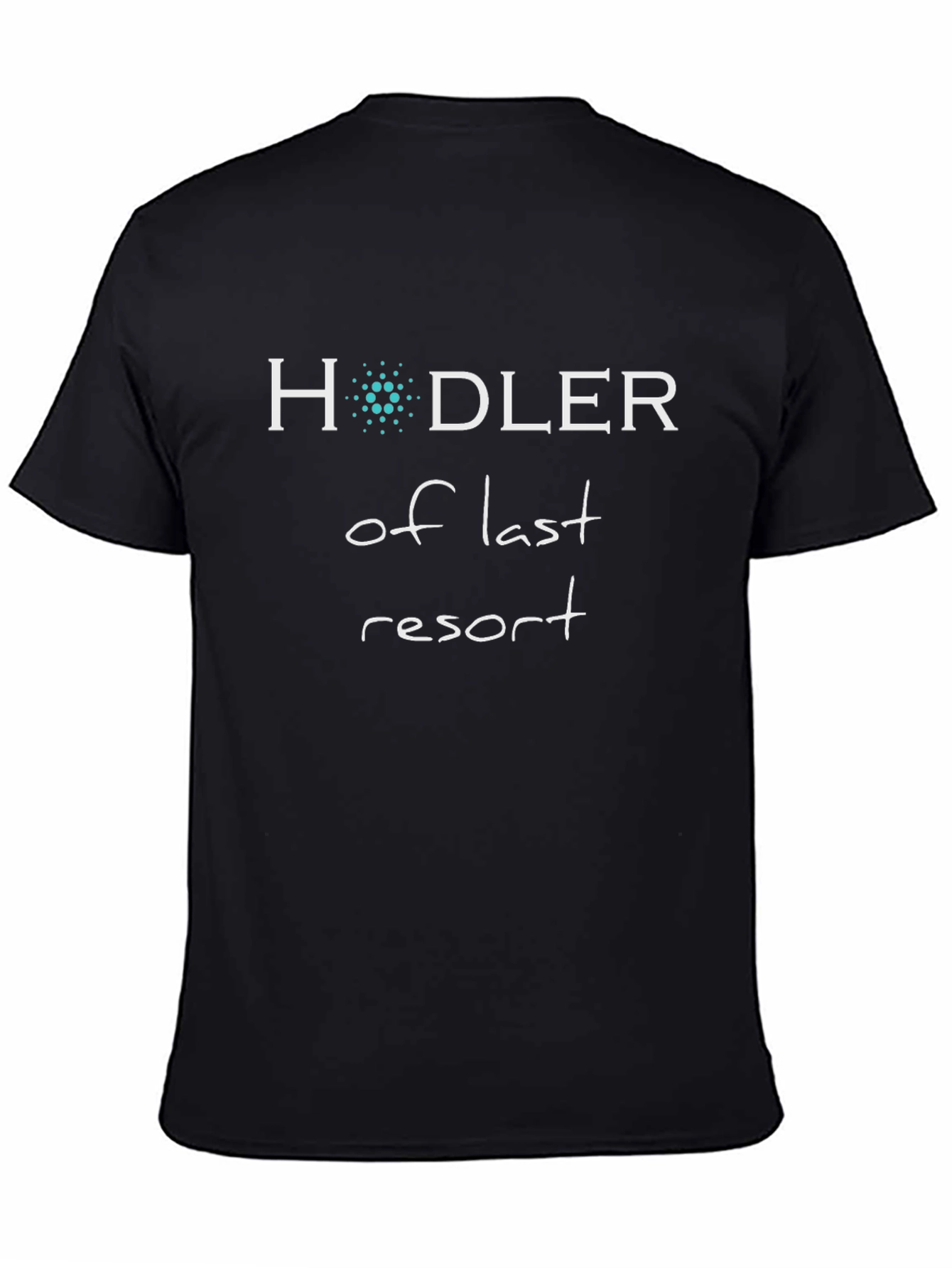 HODLer of Last Resort Black T-Shirt