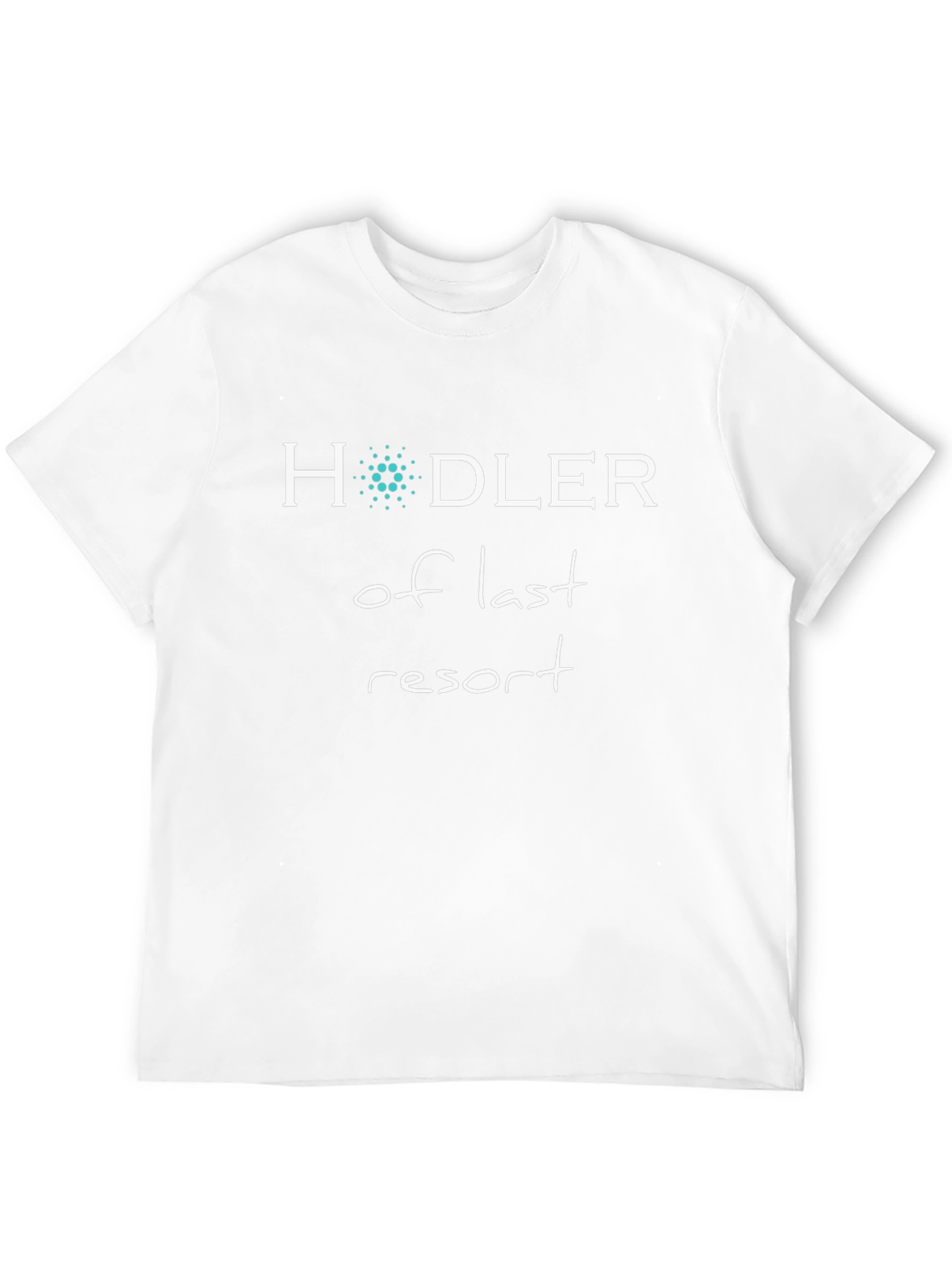 HODLer of Last Resort Black T-Shirt