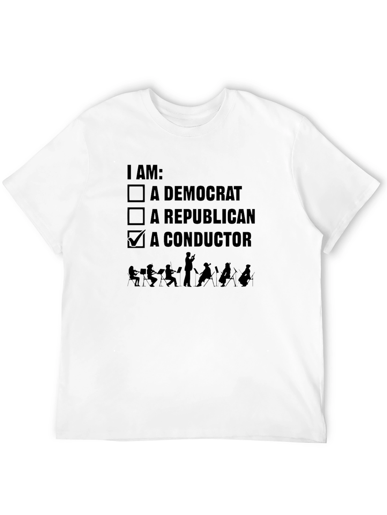Conductor T-Shirt - Political Music Lover Tee