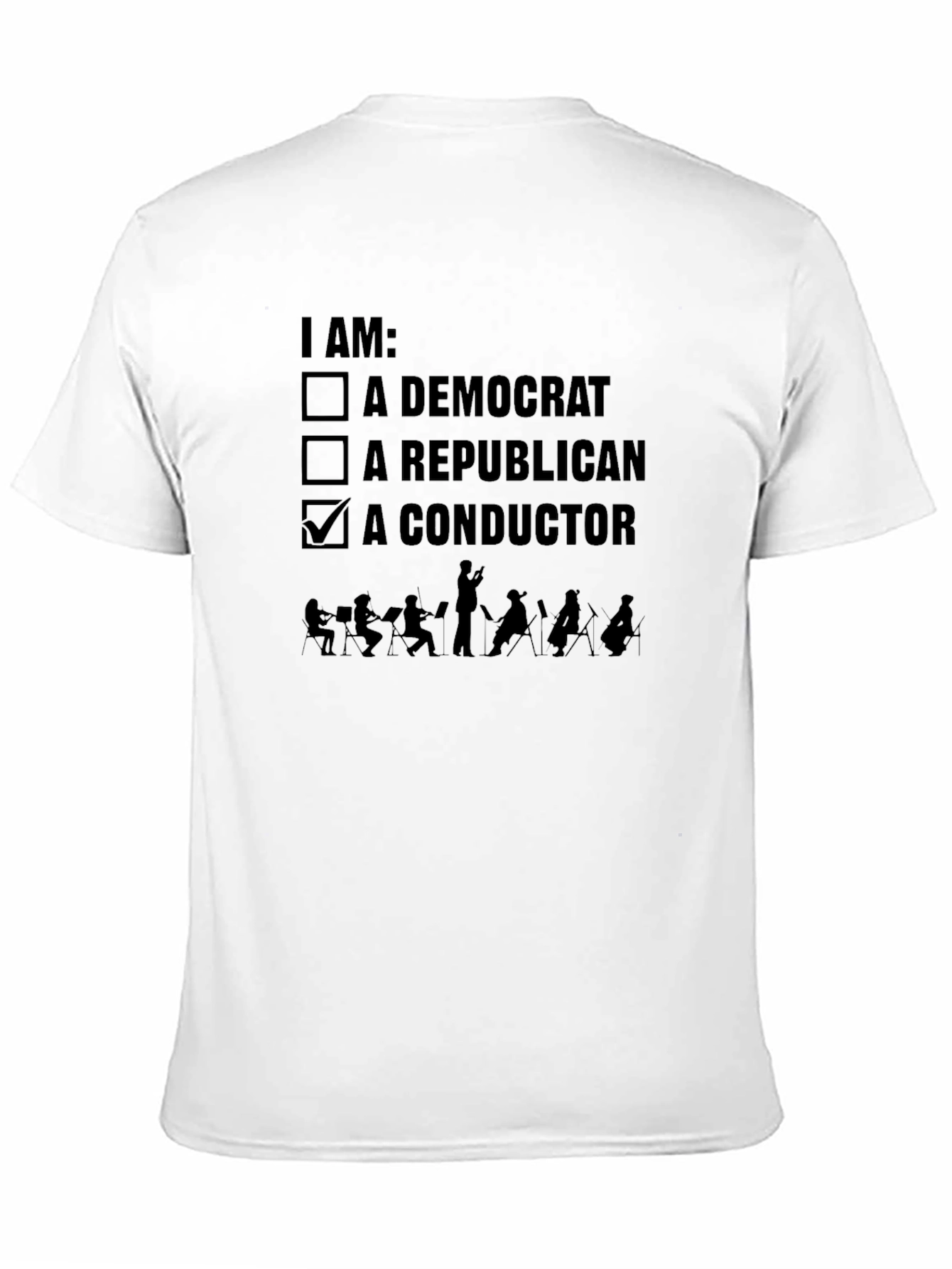 Conductor T-Shirt - Political Music Lover Tee