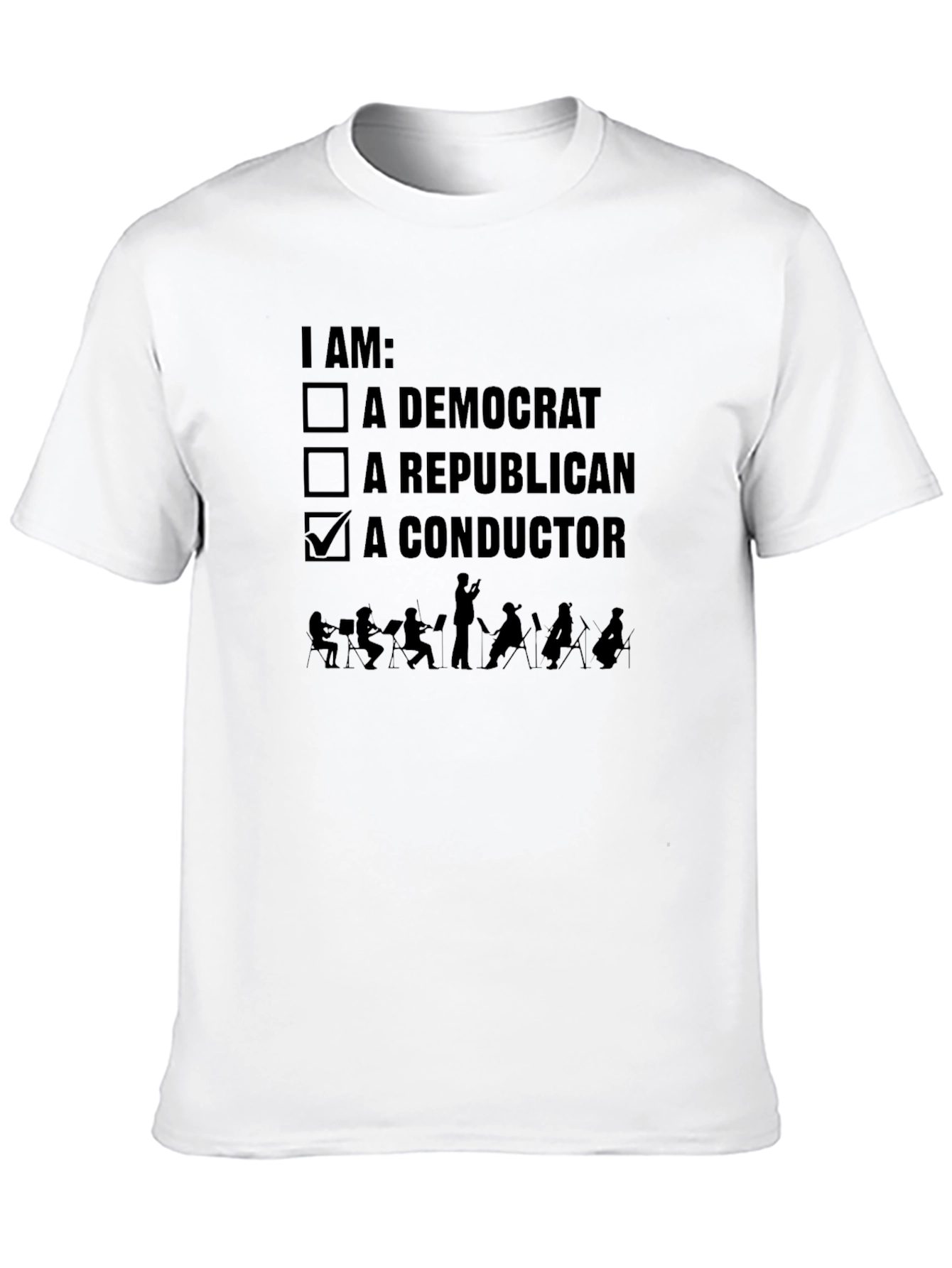 Conductor T-Shirt - Political Music Lover Tee