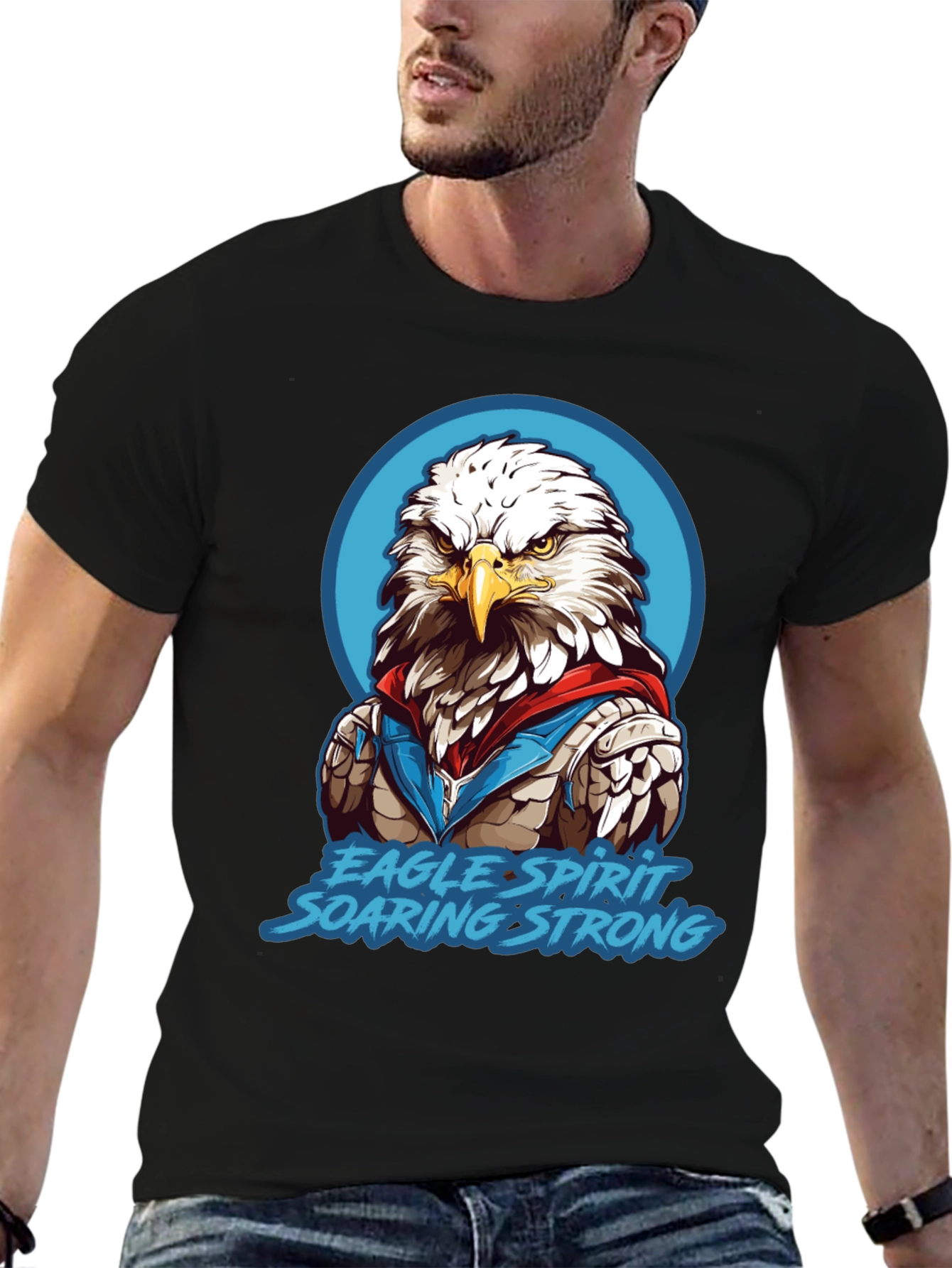Eagle Spirit T-Shirt - Soaring Strong Design