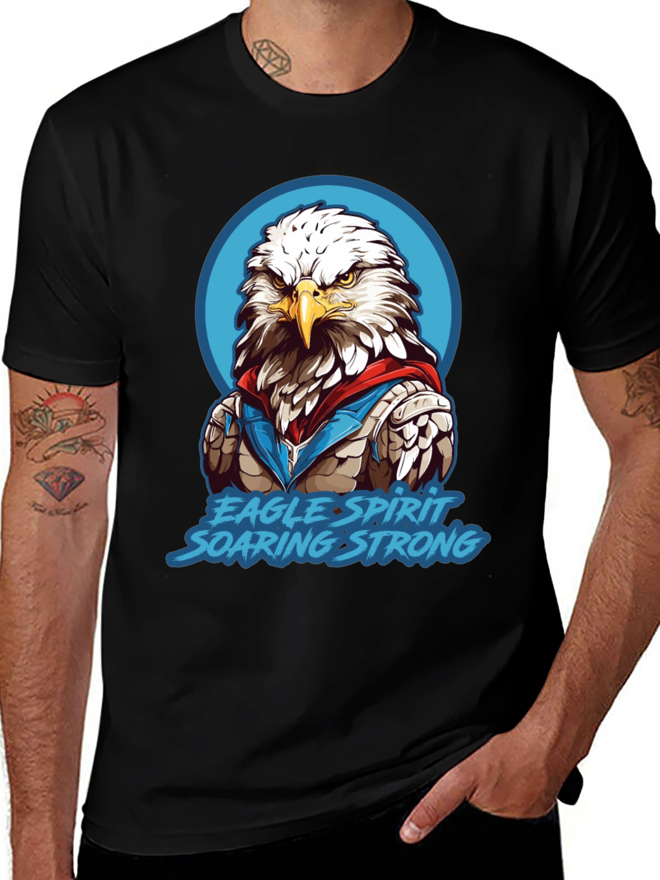Eagle Spirit T-Shirt - Soaring Strong Design