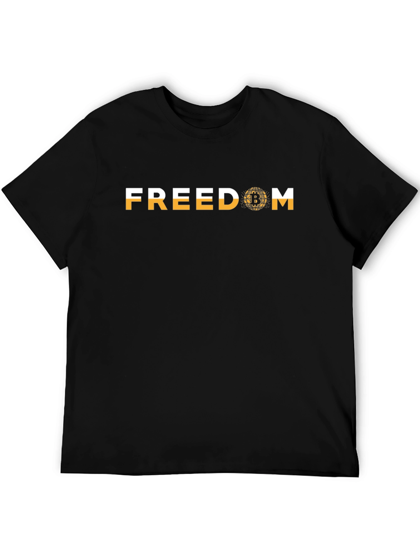 Freedom Bitcoin T-Shirt - Crypto Tee