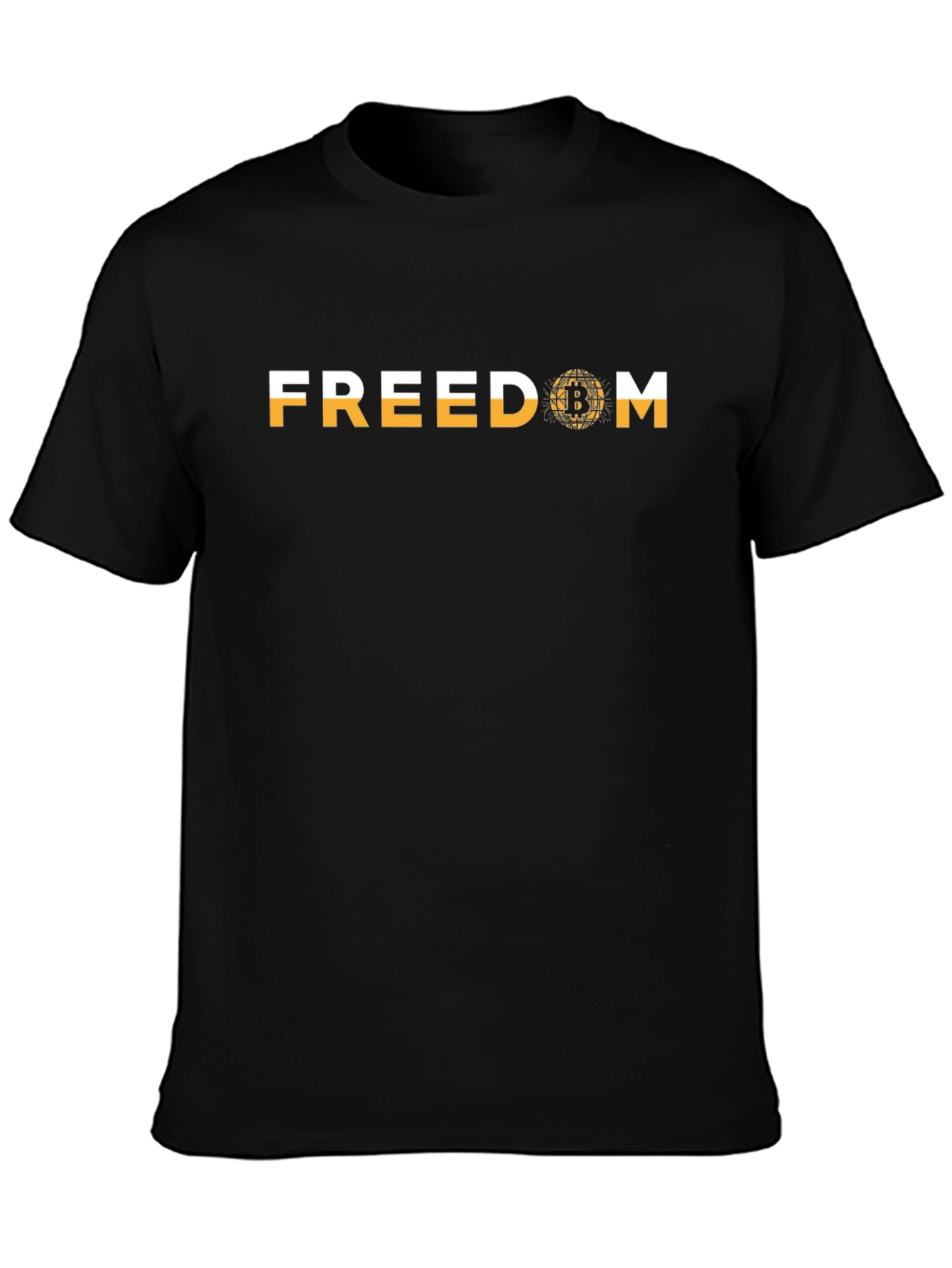 Freedom Bitcoin T-Shirt - Crypto Tee