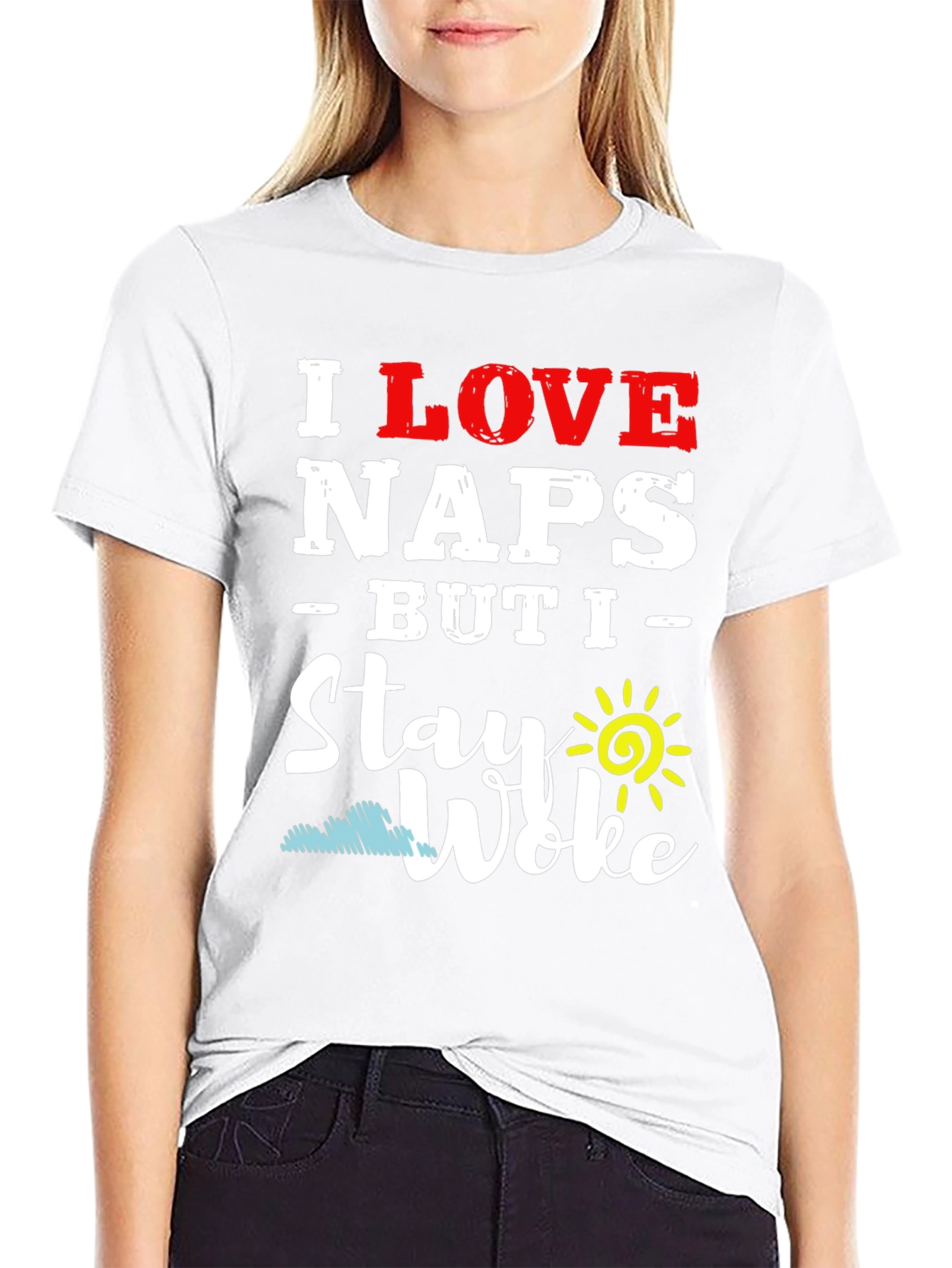 I Love Naps But I Stay Woke T-Shirt