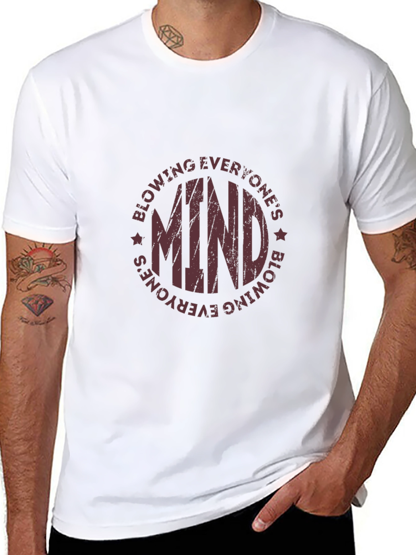 Mind Blowing Graphic Tee - Soft Cotton T-Shirt