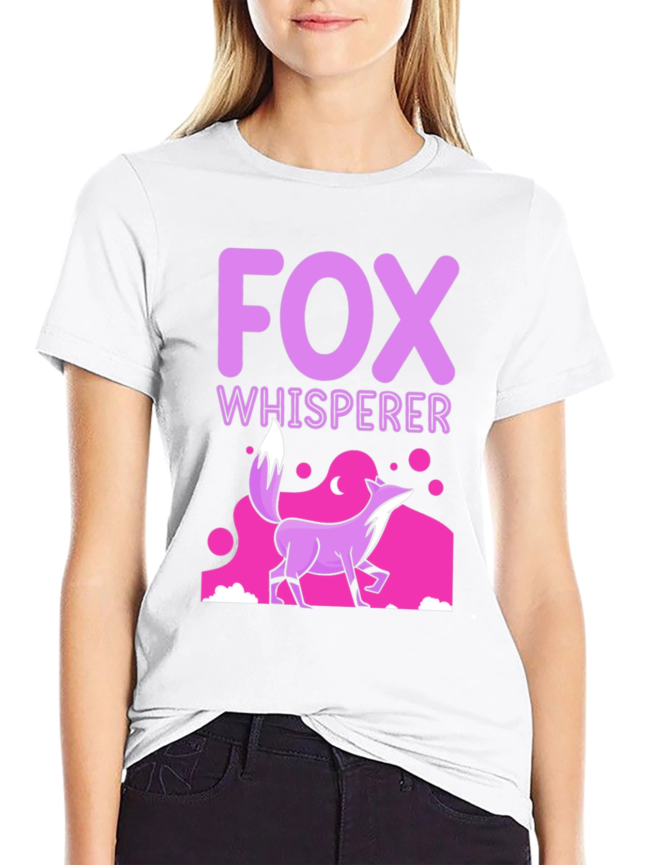 Fox Whisperer Graphic Tee - Unique Animal Lover Design