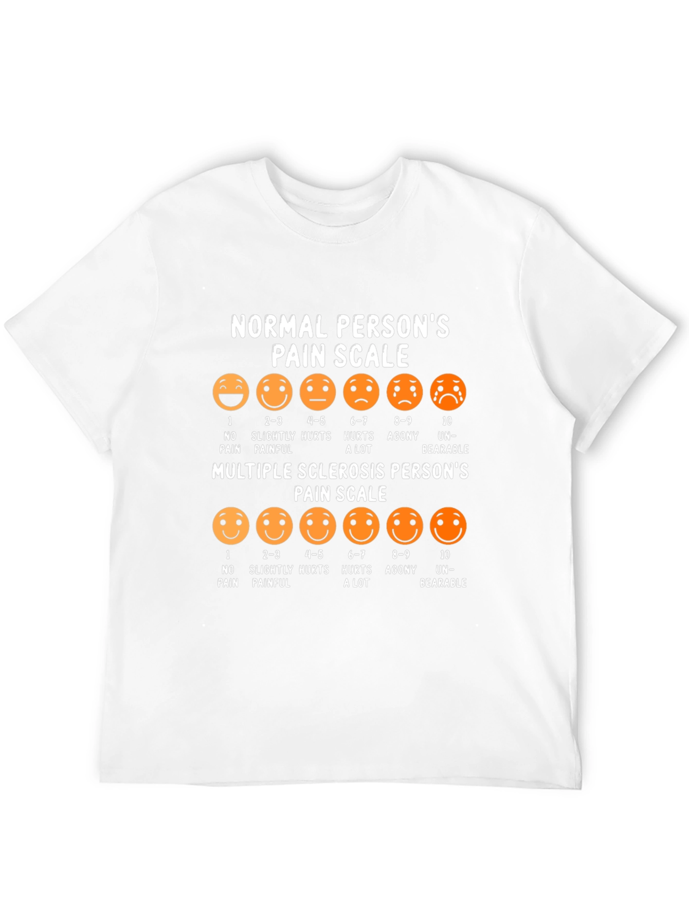 Multiple Sclerosis Pain Scale Graphic Tee