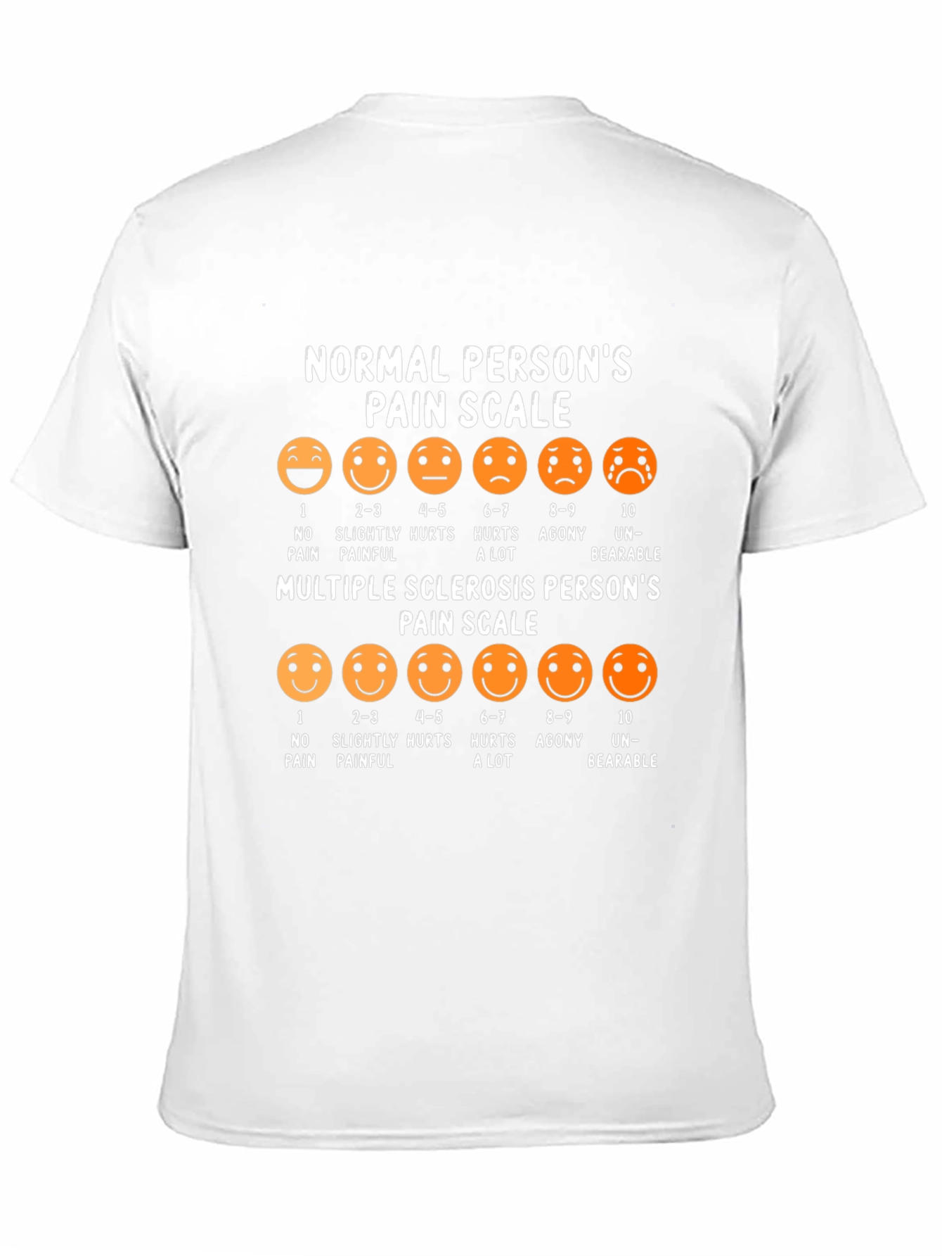 Multiple Sclerosis Pain Scale Graphic Tee