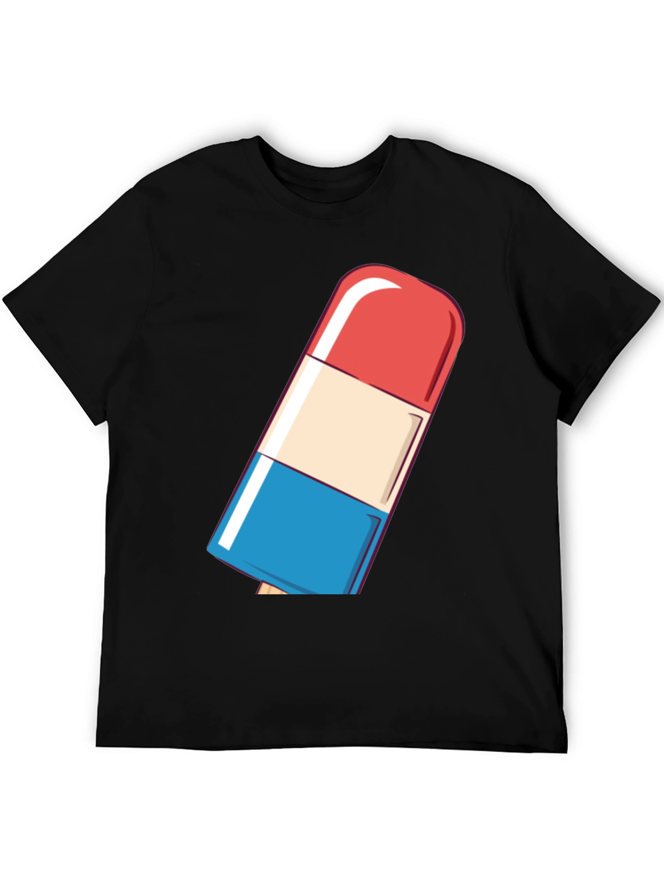 Retro Popsicle Graphic Tee - Cool Summer Style