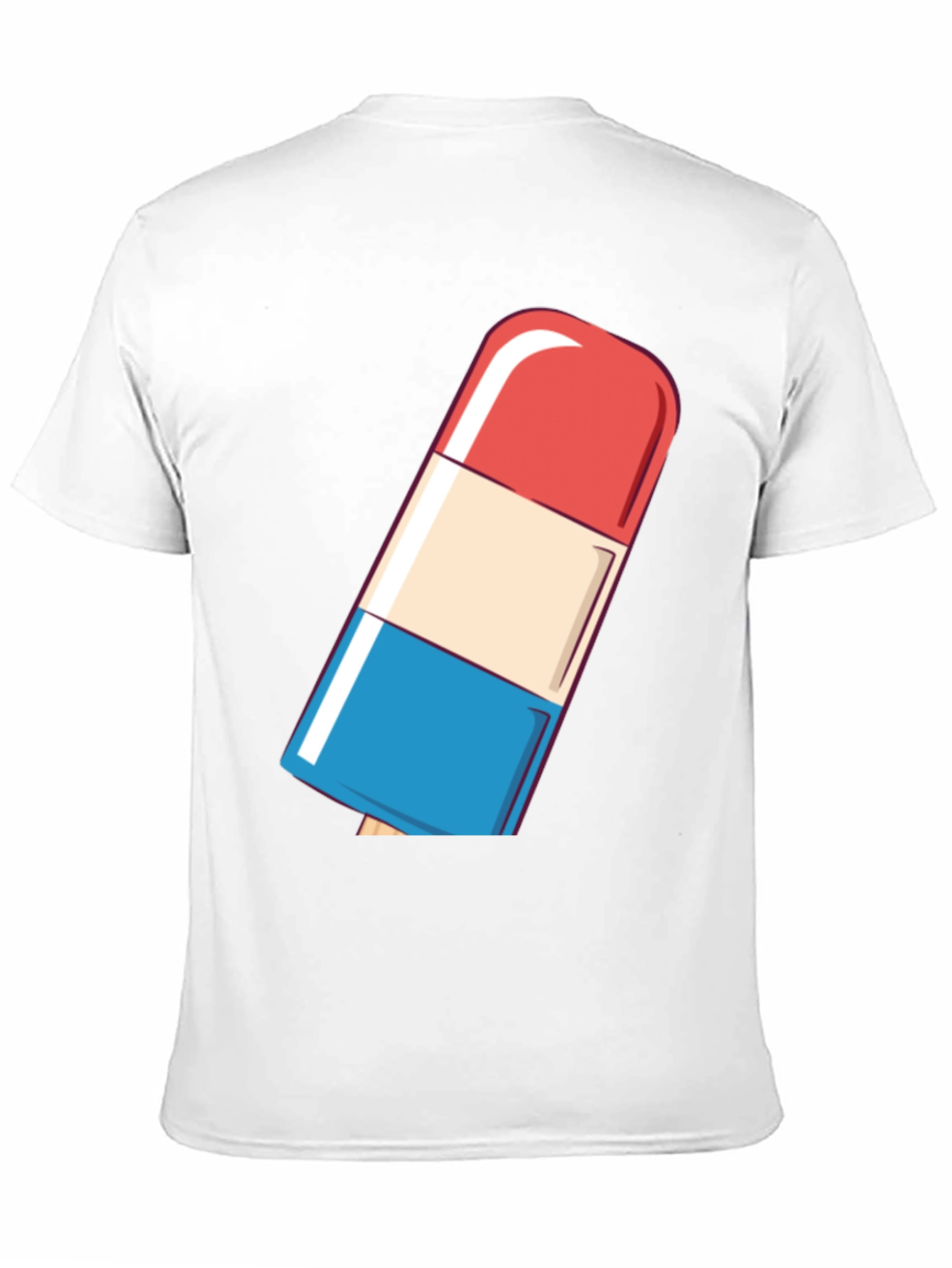 Retro Popsicle Graphic Tee - Cool Summer Style