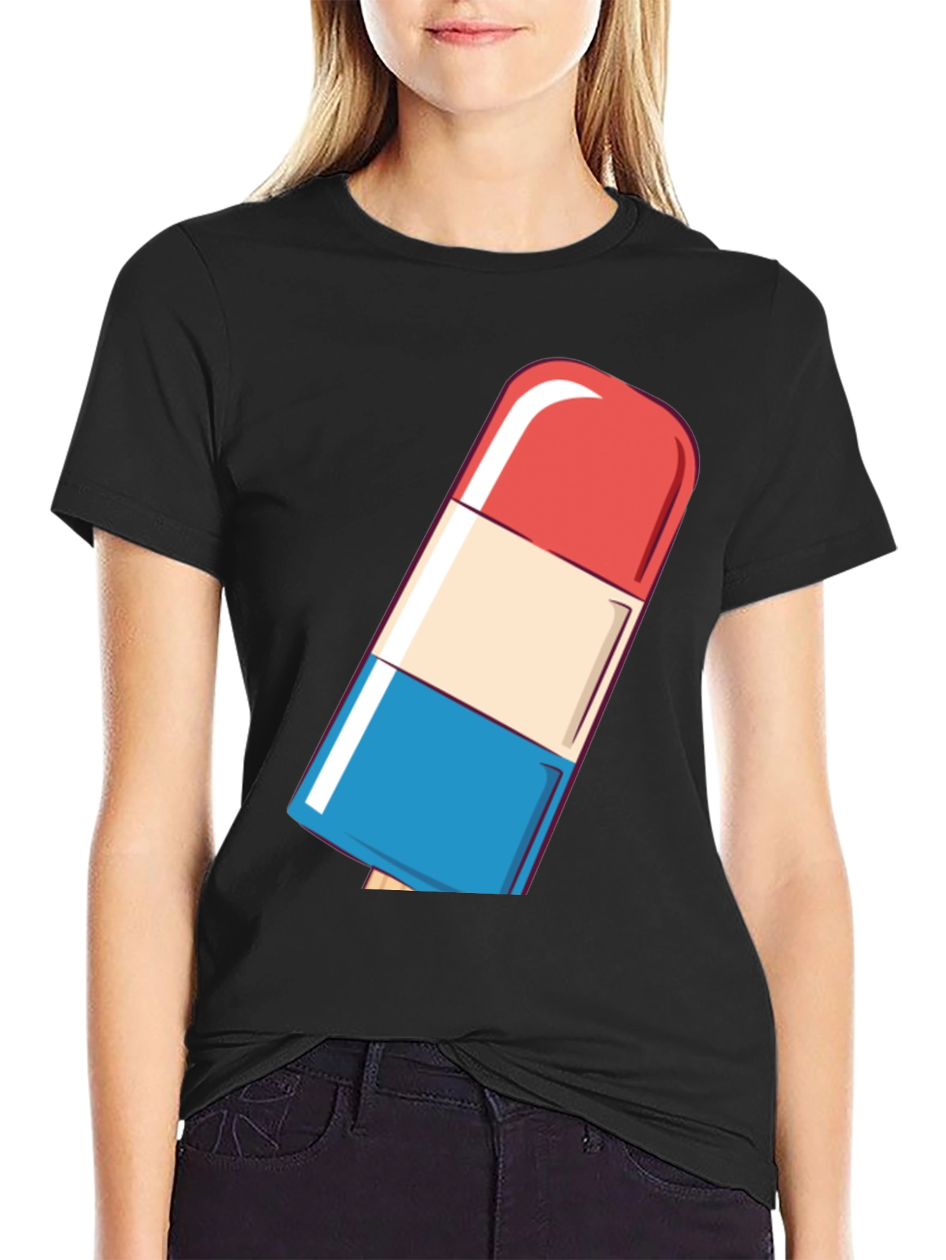 Retro Popsicle Graphic Tee - Cool Summer Style
