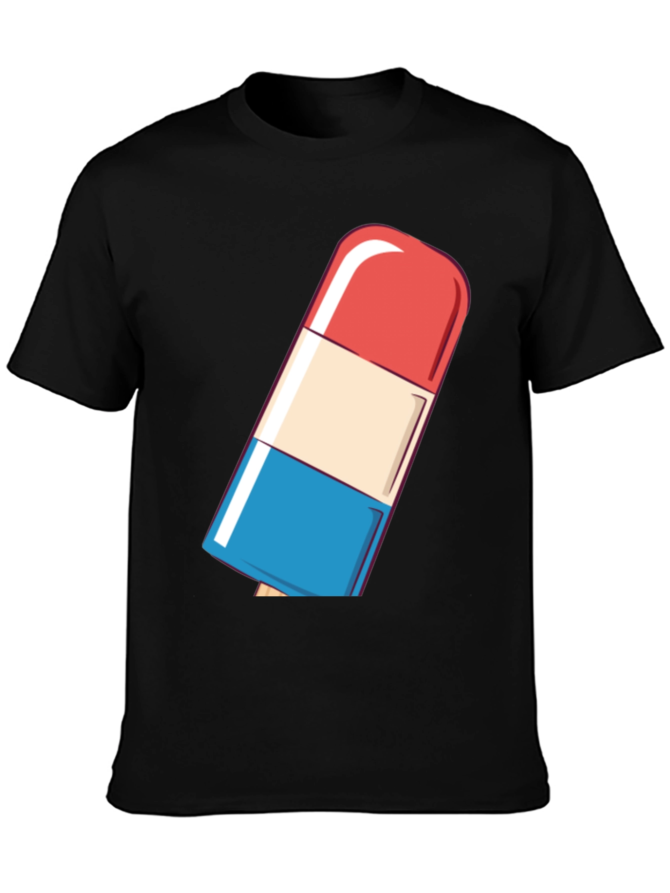 Retro Popsicle Graphic Tee - Cool Summer Style