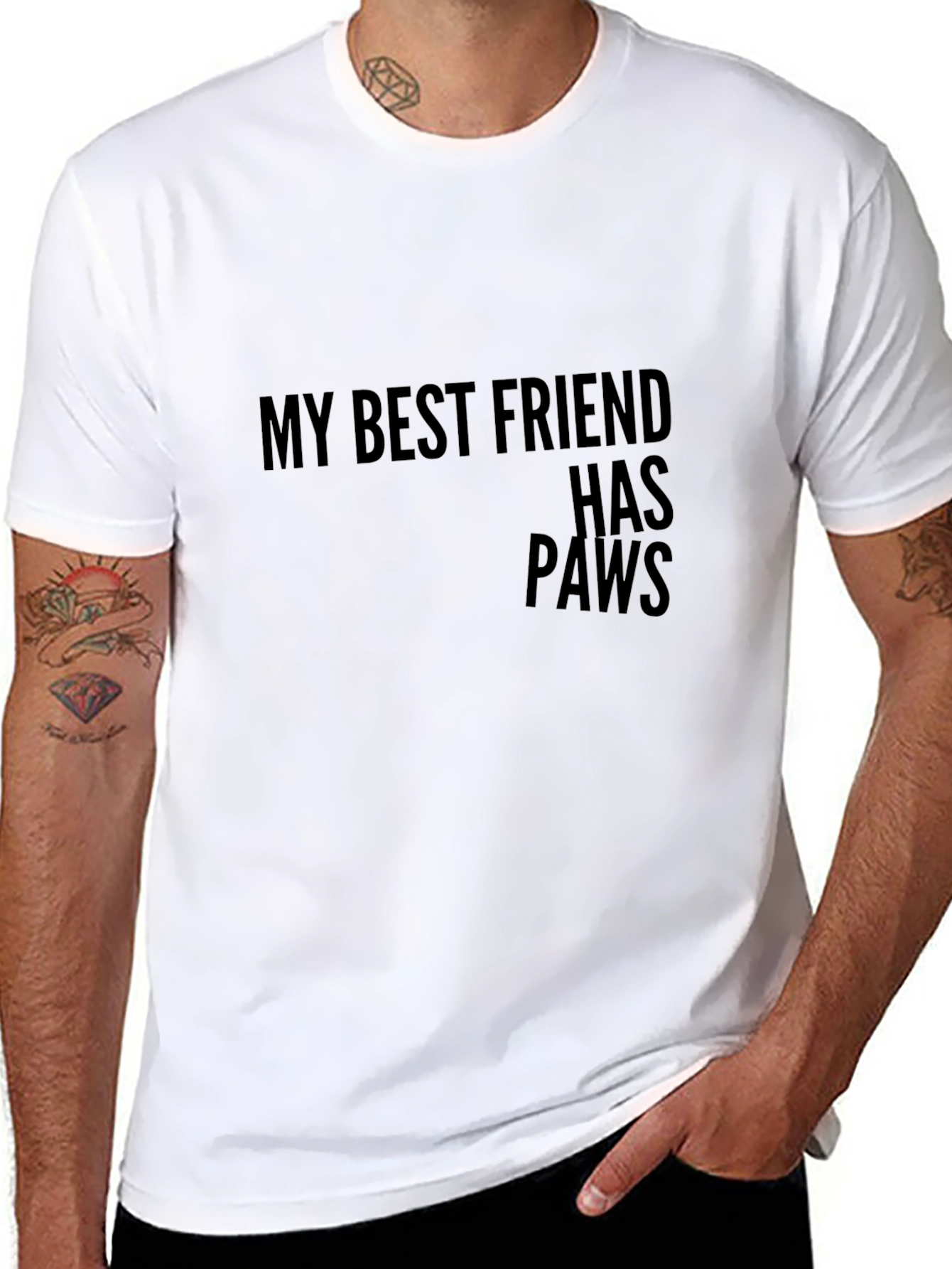 My Best Friend Has Paws T-Shirt - Unisex