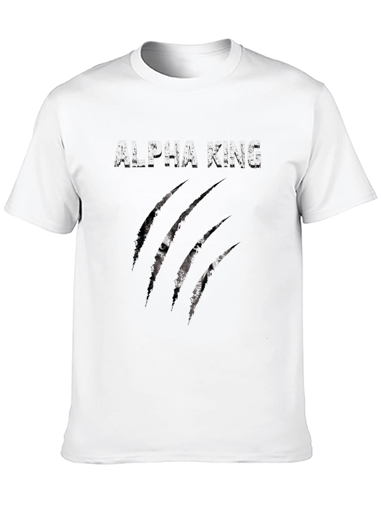Alpha King Graphic Tee - Wolf Eyes