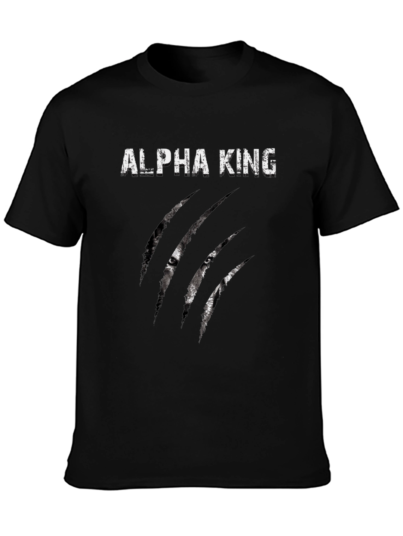 Alpha King Graphic Tee - Wolf Eyes