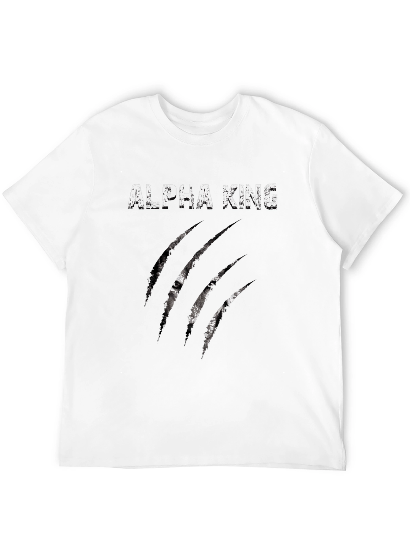 Alpha King Graphic Tee - Wolf Eyes
