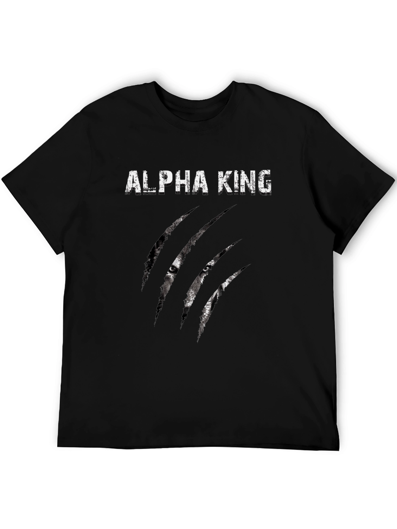 Alpha King Graphic Tee - Wolf Eyes