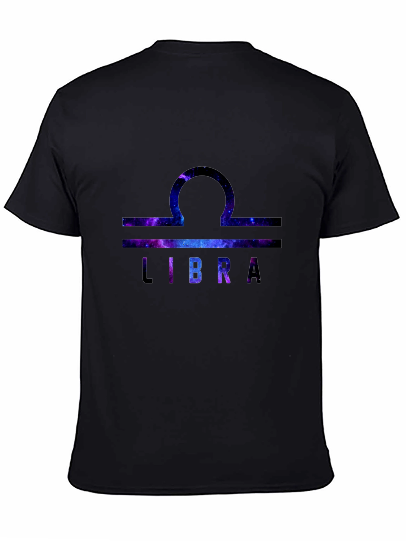 Libra Zodiac Galaxy T-Shirt - Stylish Astrology Tee