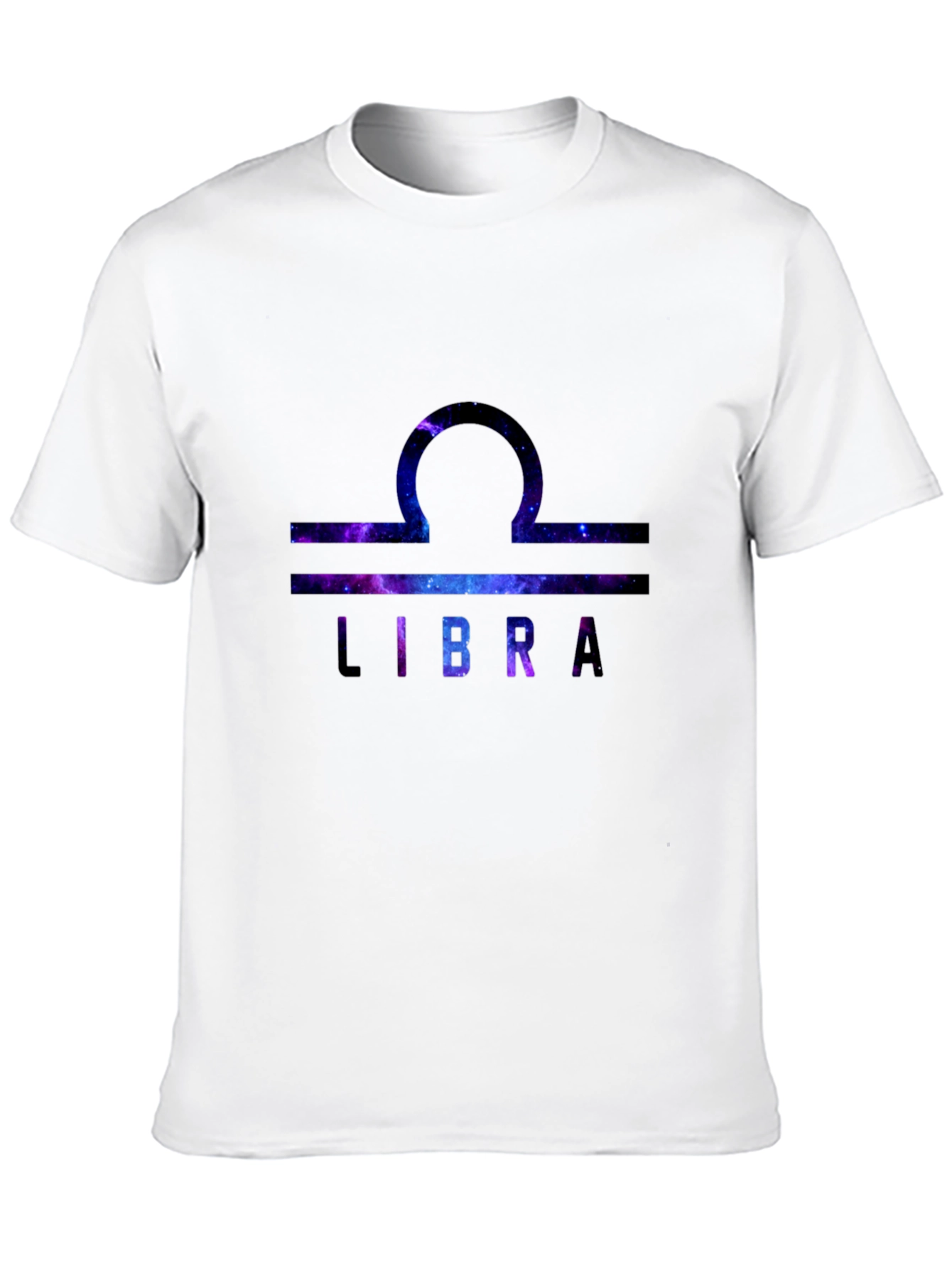 Libra Zodiac Galaxy T-Shirt - Stylish Astrology Tee