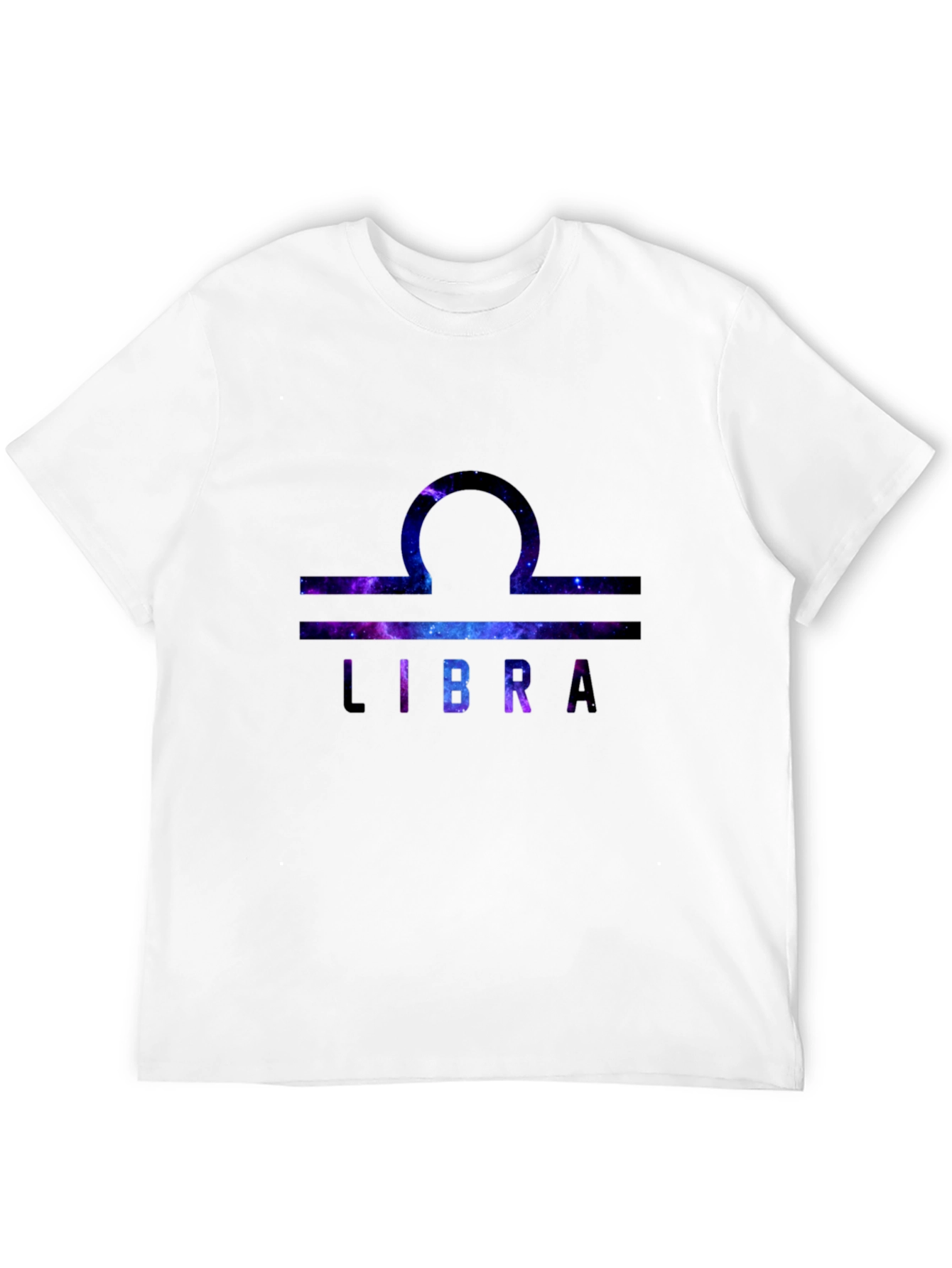 Libra Zodiac Galaxy T-Shirt - Stylish Astrology Tee