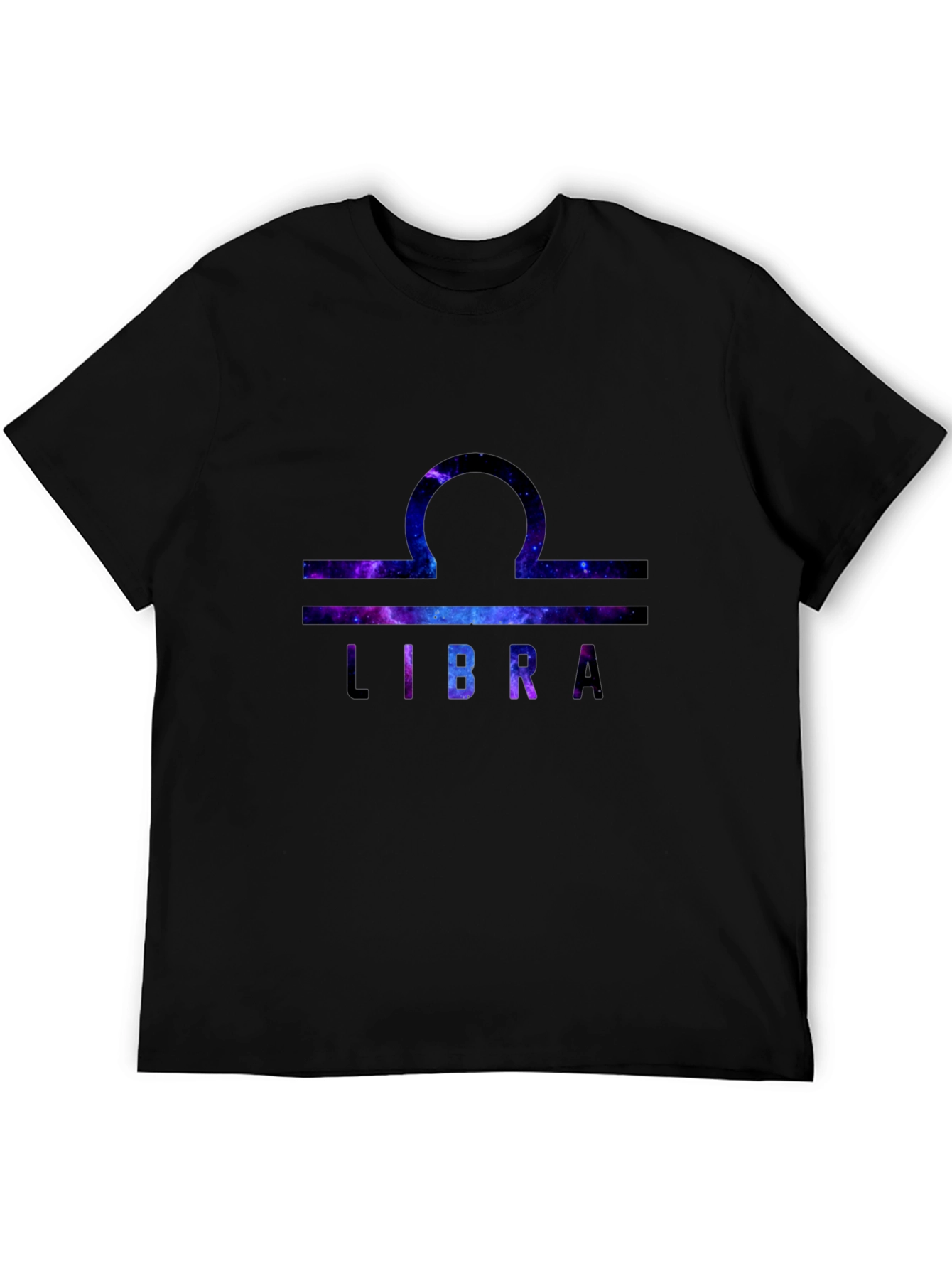 Libra Zodiac Galaxy T-Shirt - Stylish Astrology Tee