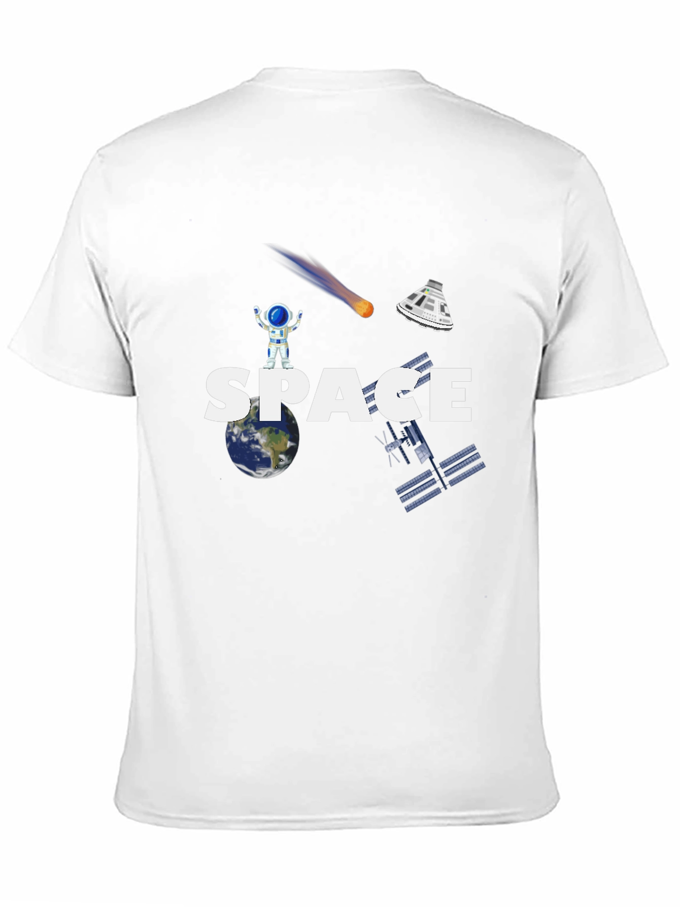 Space Exploration Graphic T-Shirt