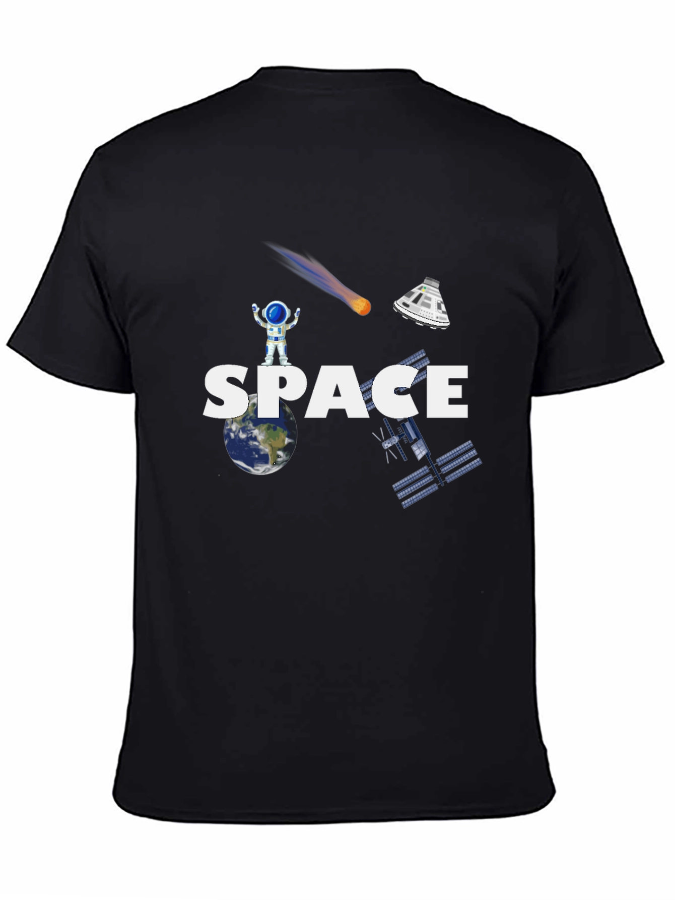 Space Exploration Graphic T-Shirt