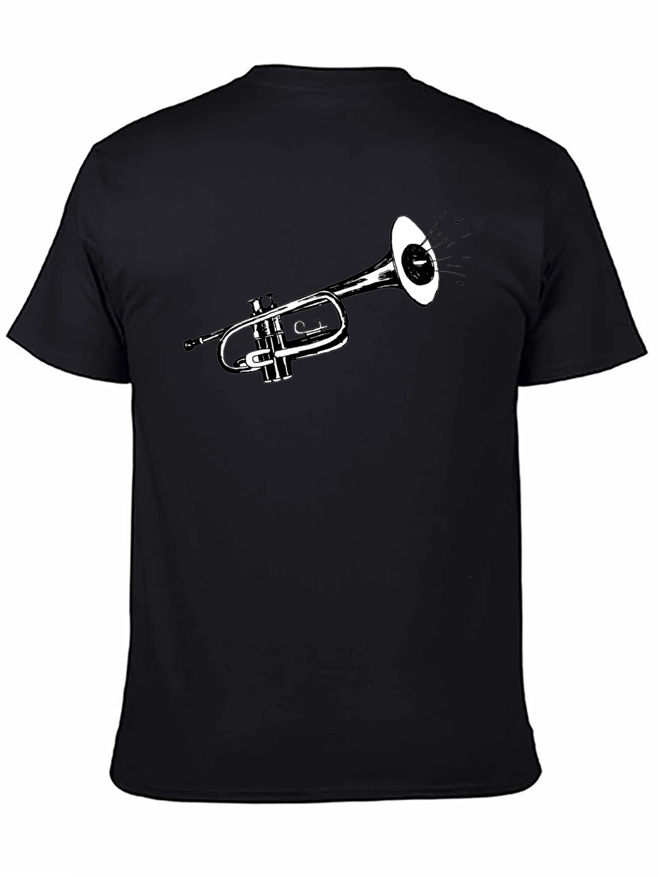 Trumpet Graphic Tee - Cool Musical Instrument T-Shirt