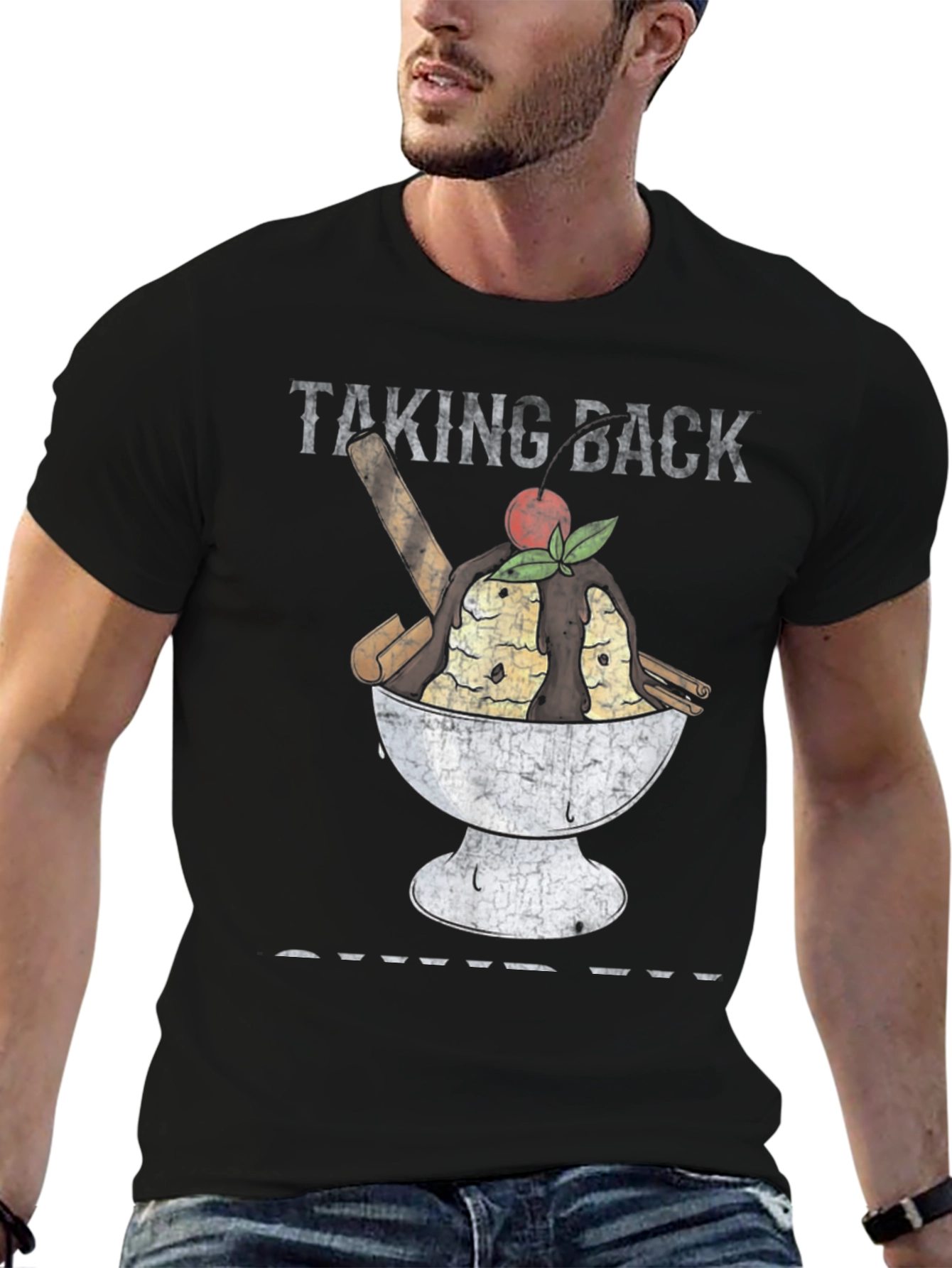 Taking Back Sundaes Mens Graphic T-Shirt