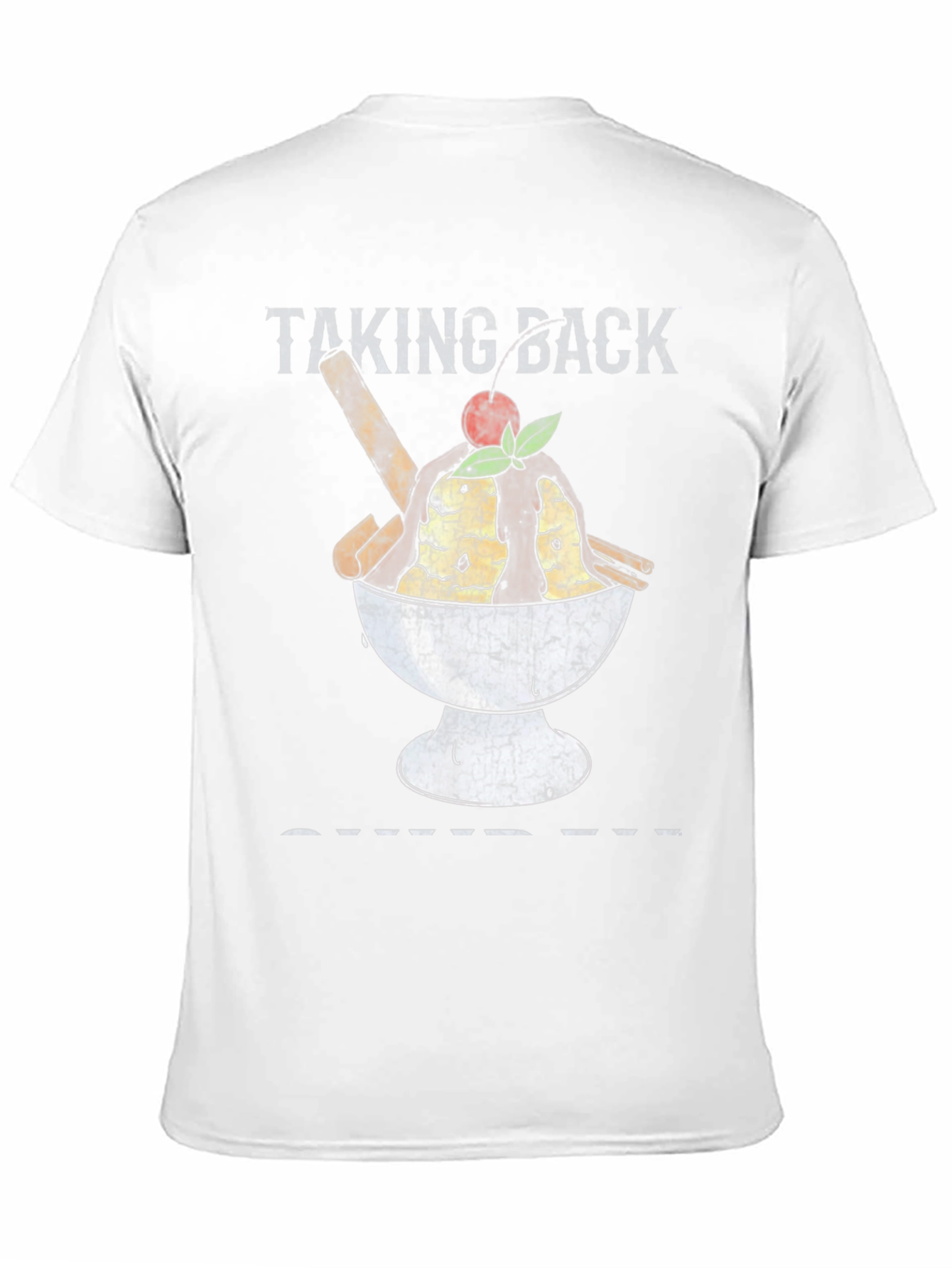 Taking Back Sundaes Mens Graphic T-Shirt